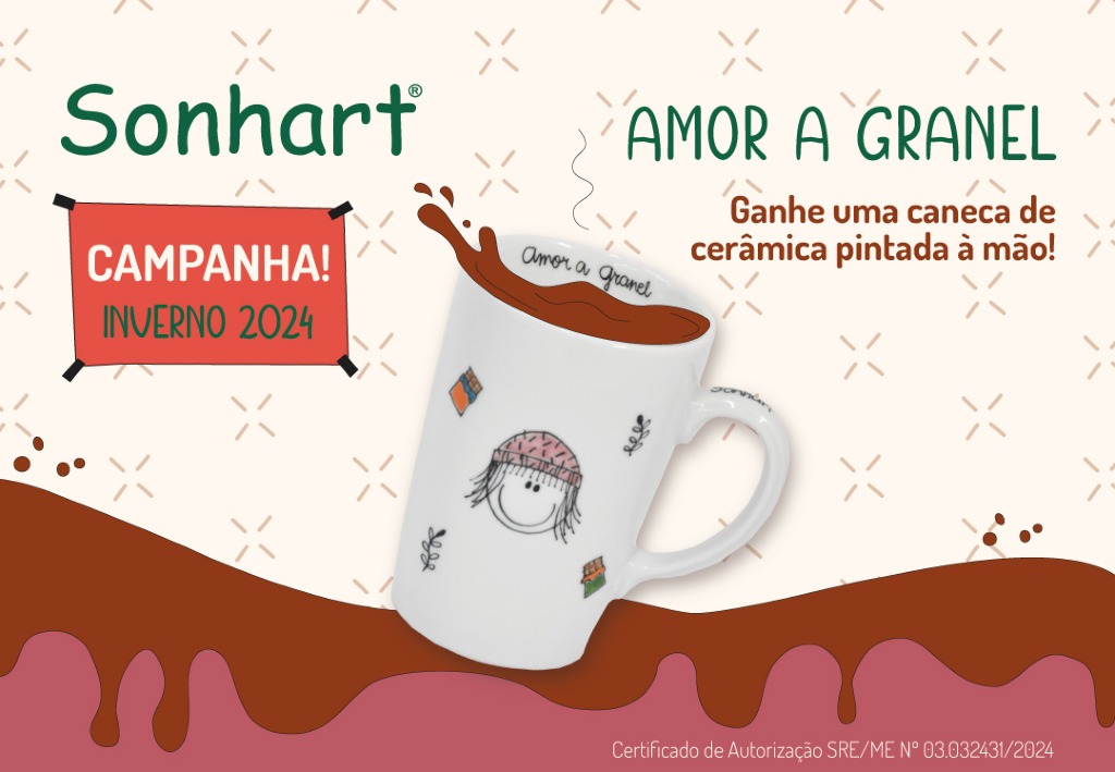 GANHE UMA CANECA DE CERÂMICA PINTADA À MÃO! 