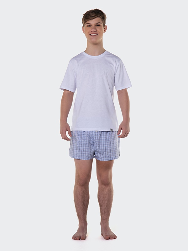 Pijama Manga Curta e Short