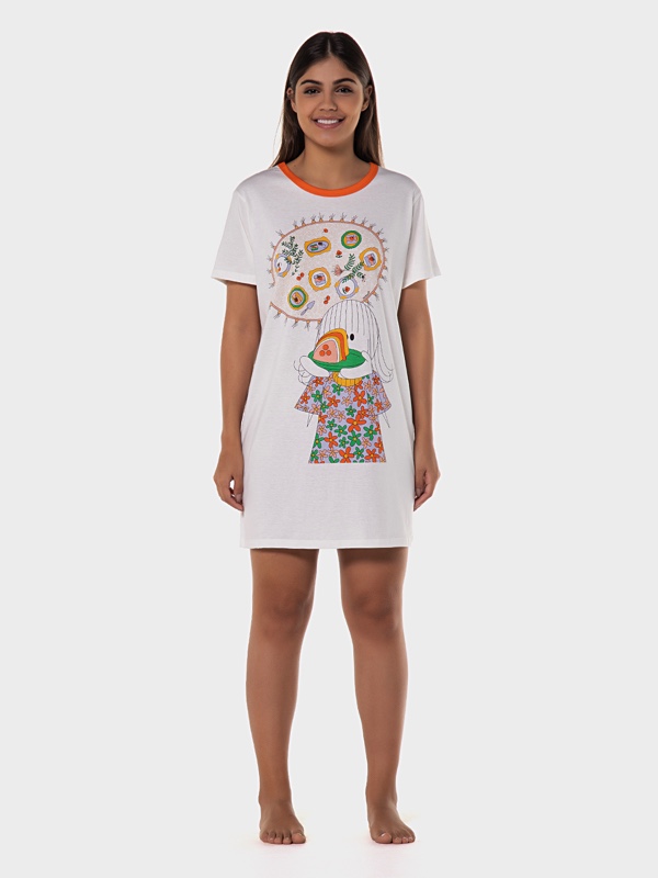 Camisão Manga Curta