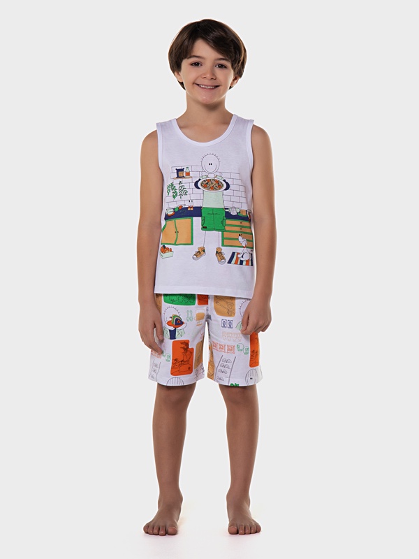 Pijama Regata e Bermuda