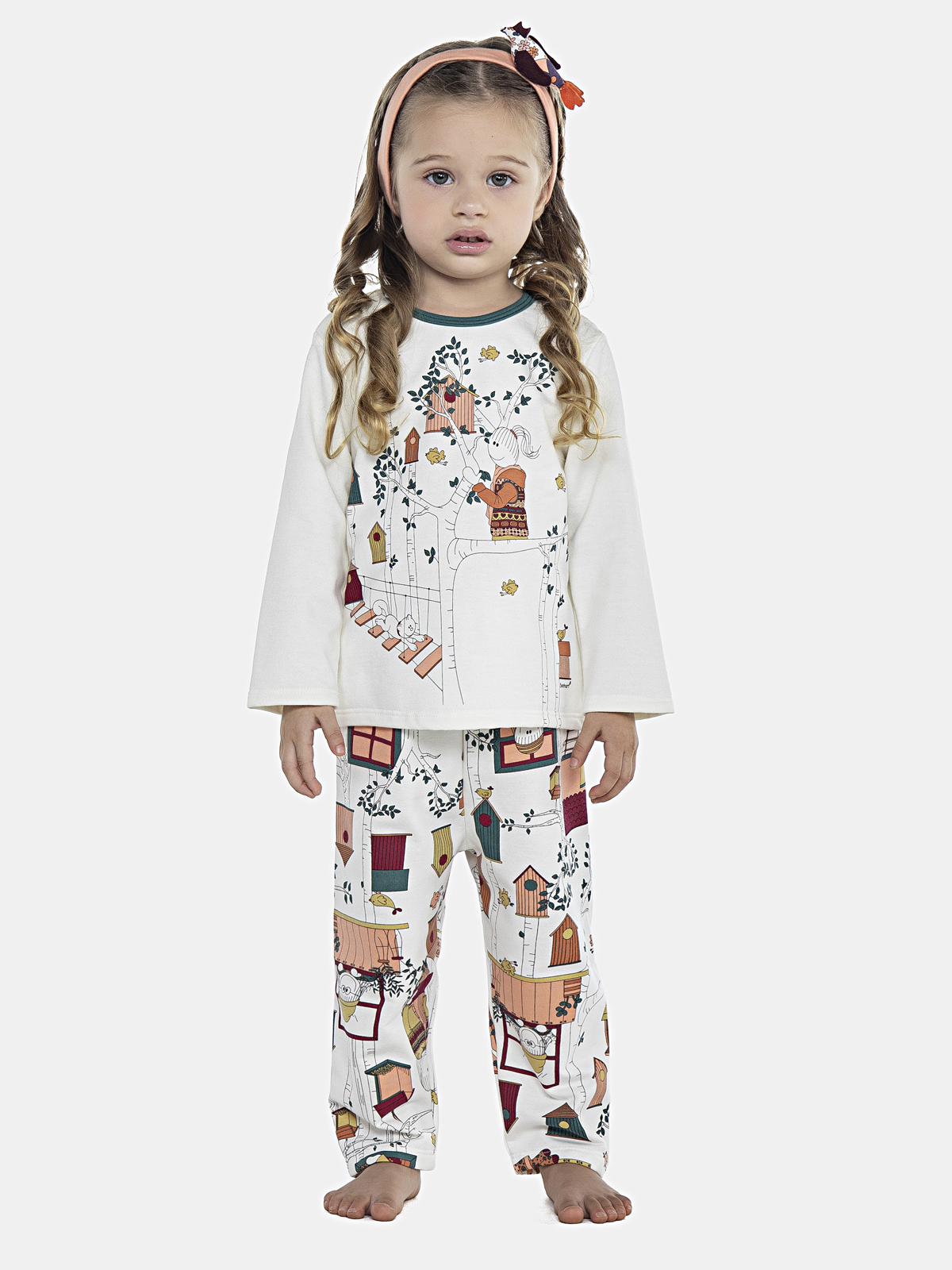 CONJ FEM BABY CAMISETE ML CALCA MOLETINH