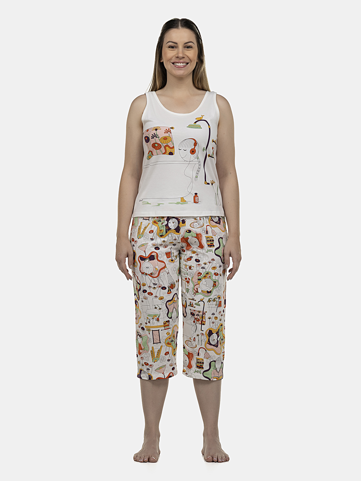 Pijama Regata e Corsário