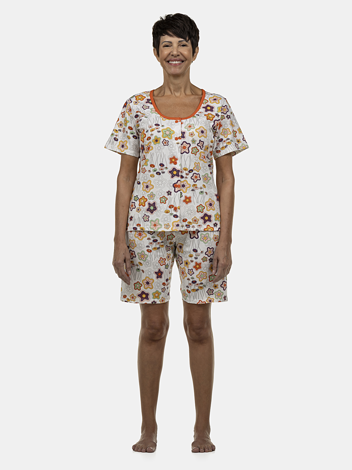 Homewear Manga Curta e Bermuda