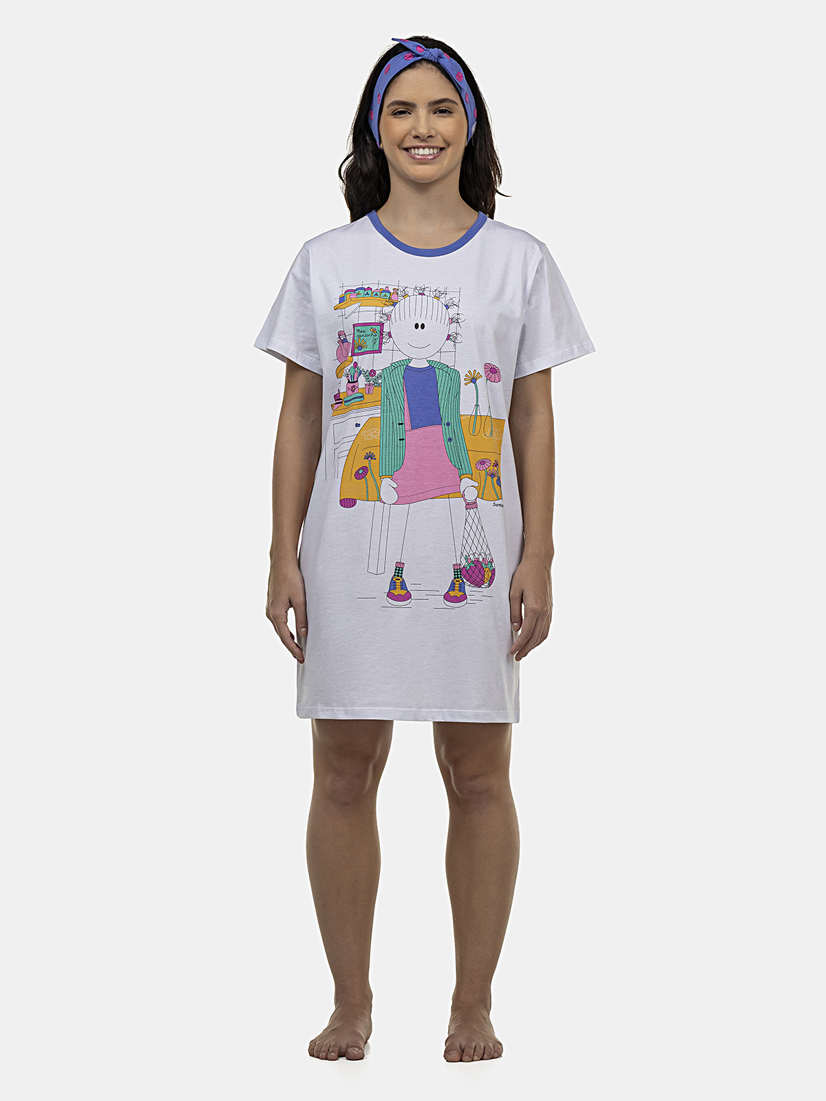 Camisão Manga Curta