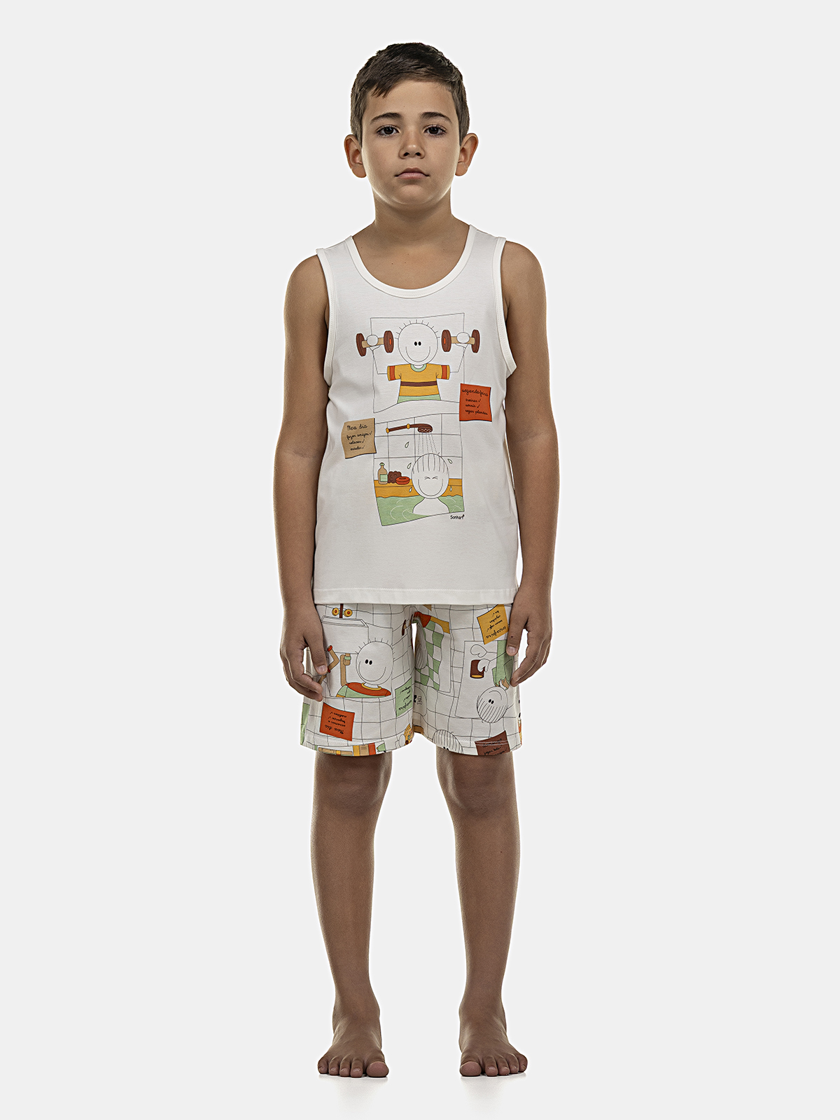 Pijama Regata e Bermuda