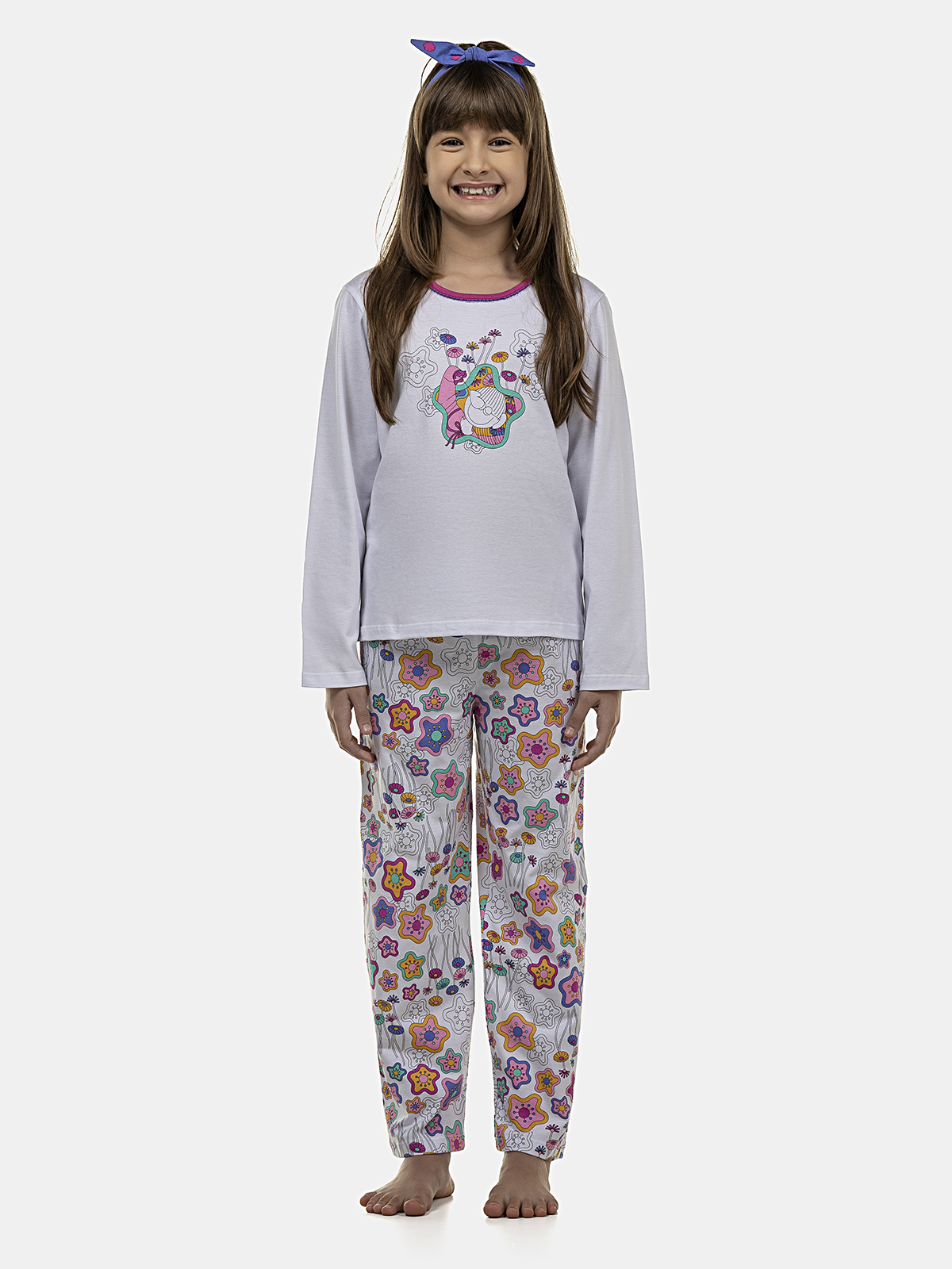 Pijama Manga Longa e Calça