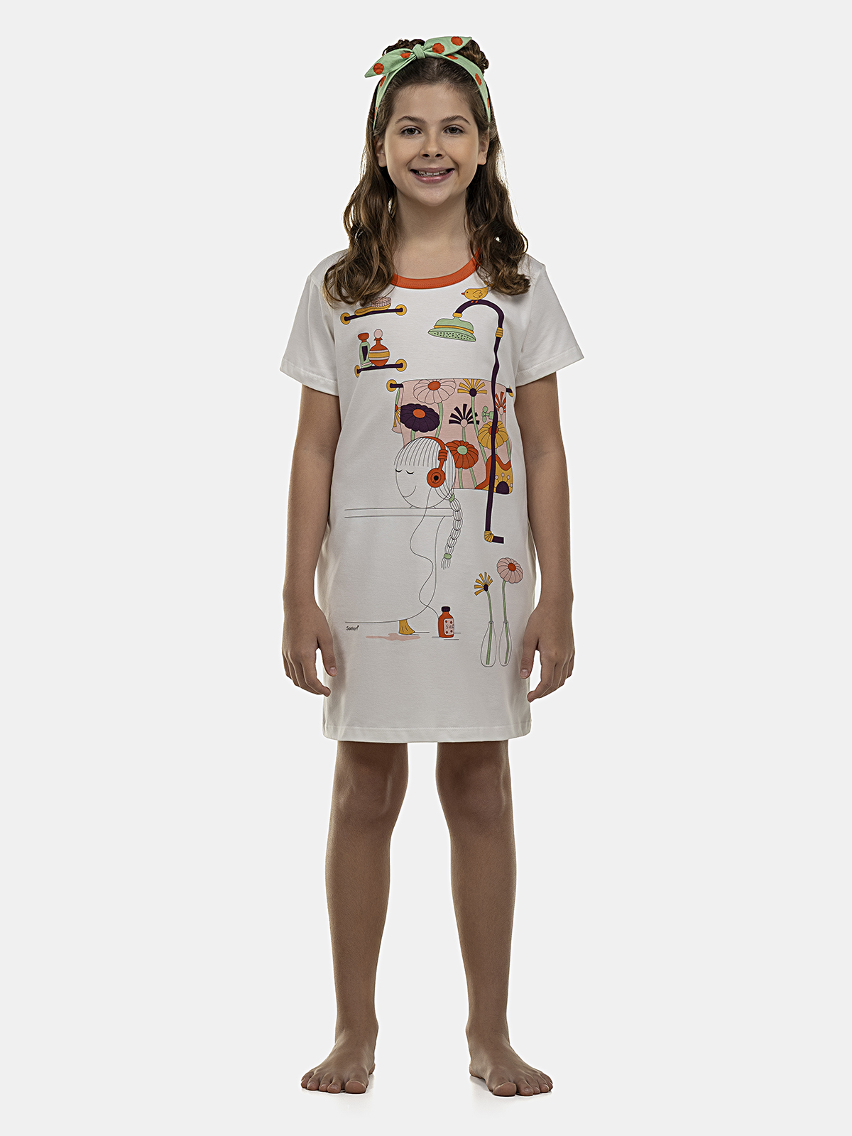Camisão Manga Curta