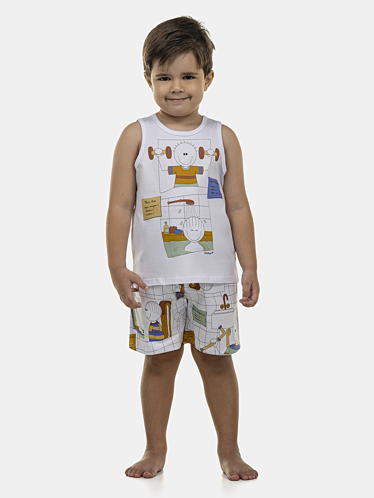Pijama Regata e Bermuda