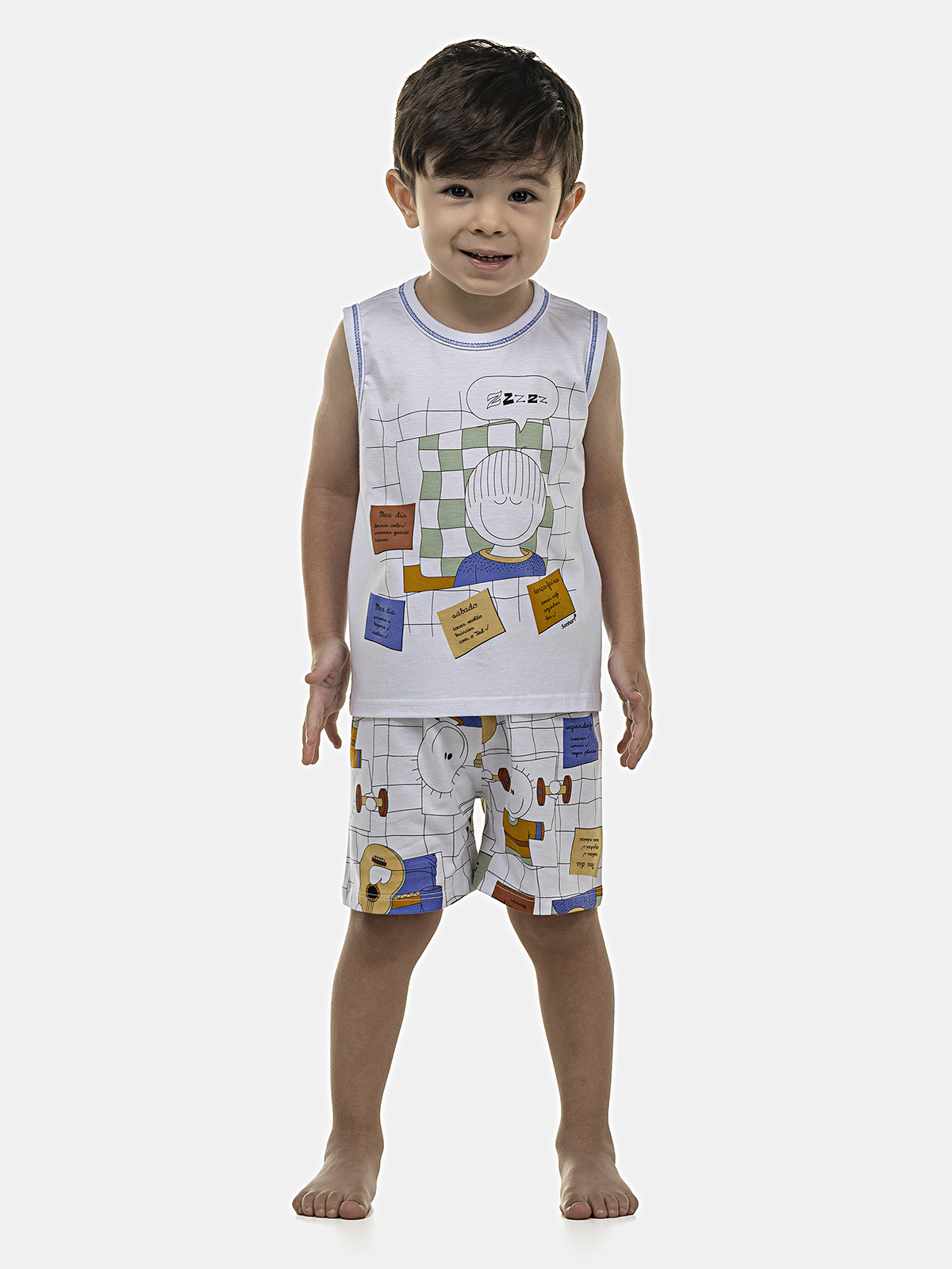 Pijama Regata e Bermuda