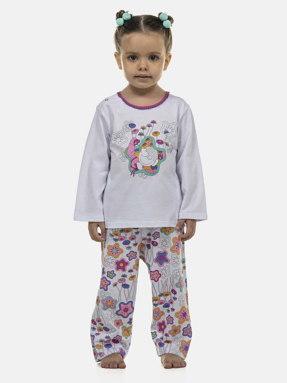 Pijama Manga Longa e Calça