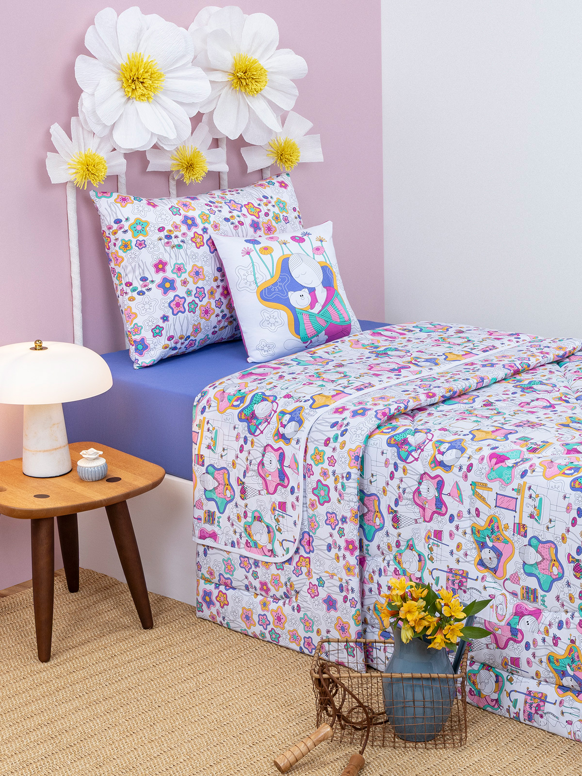Edredom Roupa de Cama - Casal