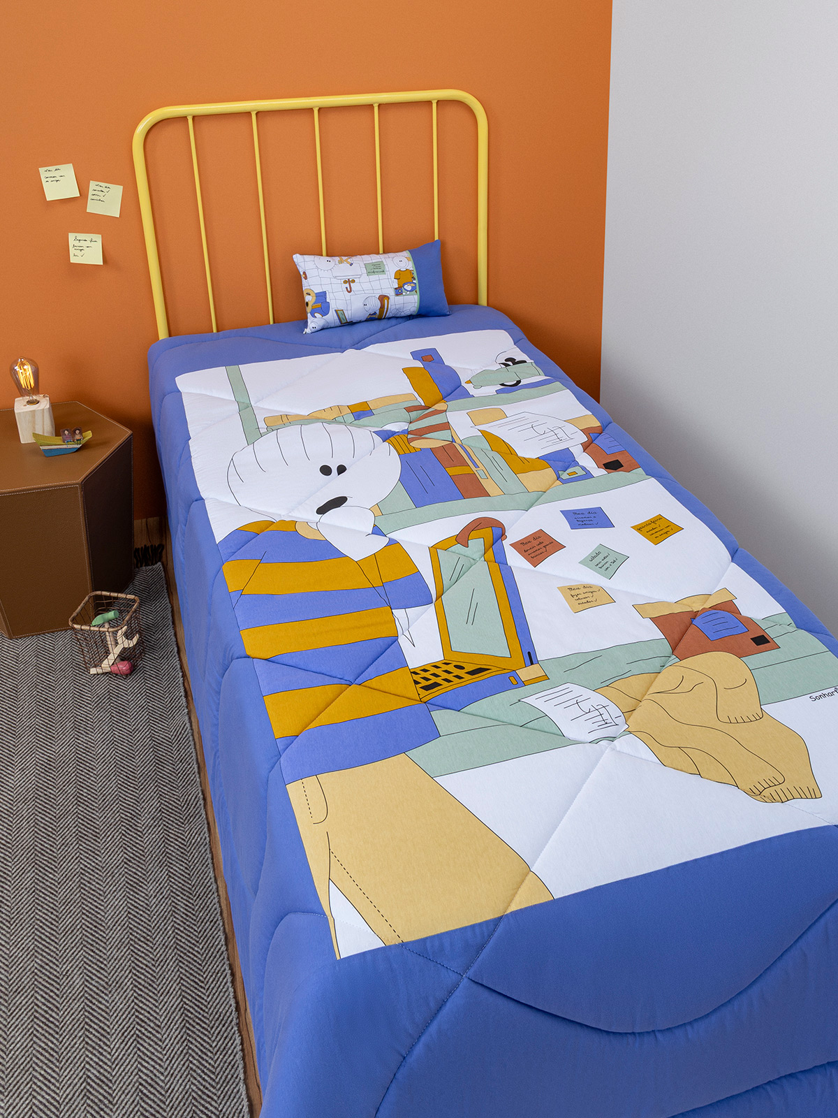 Edredom Roupa de Cama - Solteiro