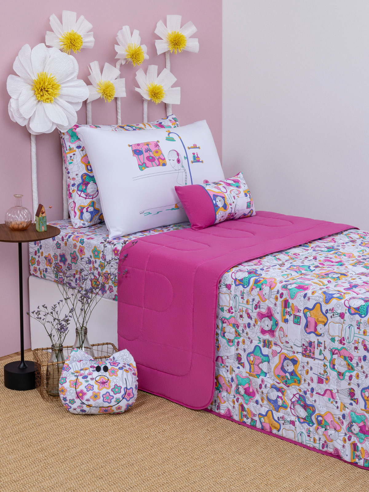 Colcha Roupa de Cama - Solteiro