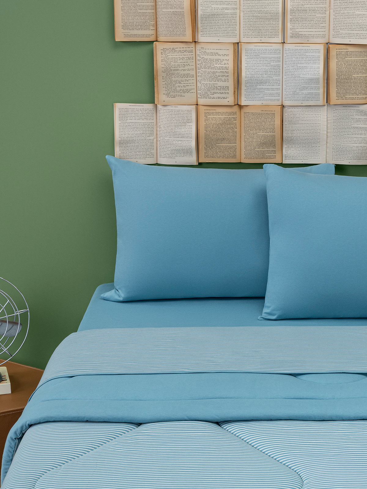 Jogo de Lençol Roupa de Cama - Solteiro