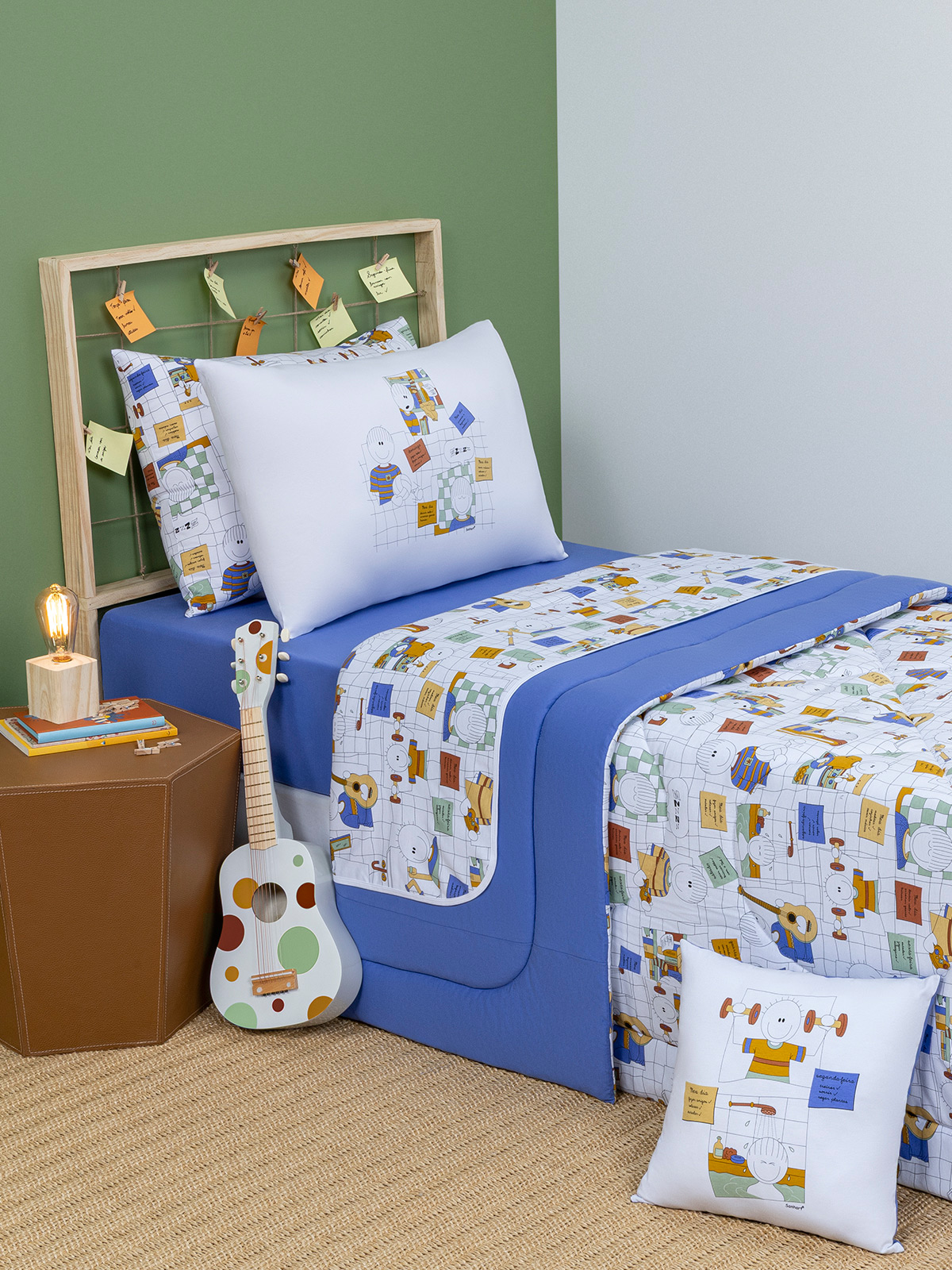 Jogo de Lençol Roupa de Cama - Berço