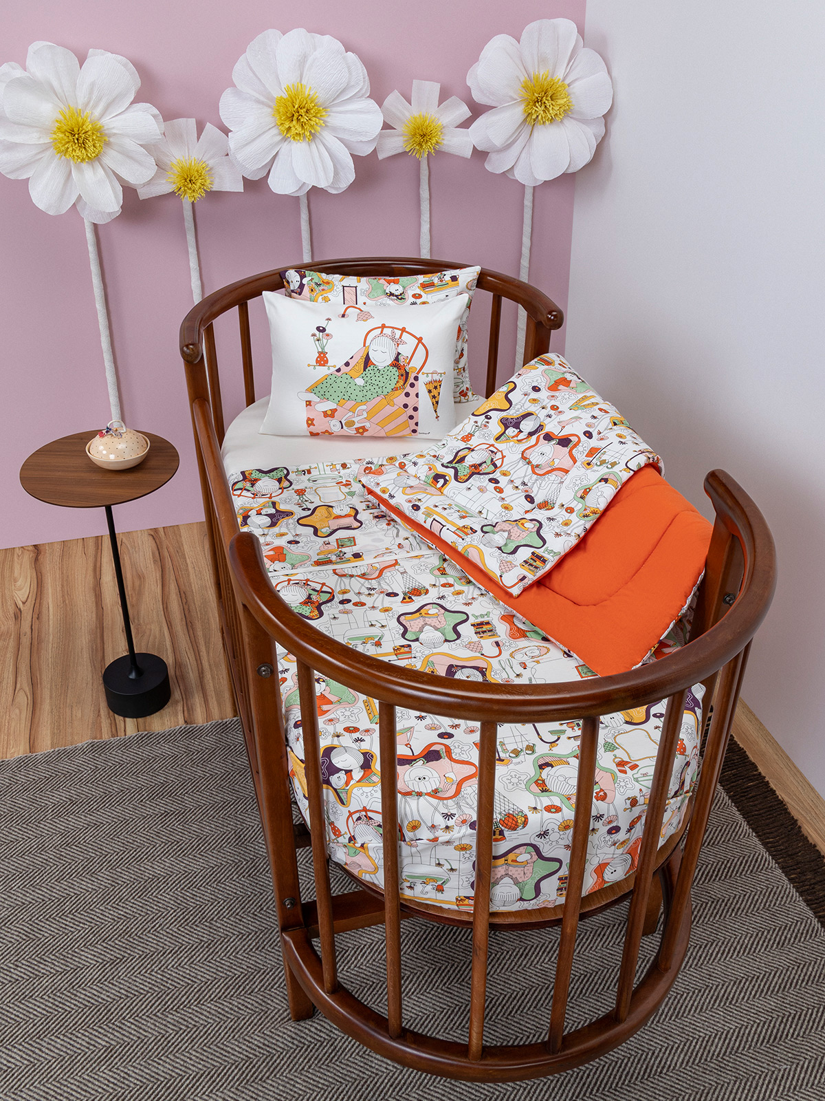 Jogo de Lençol Roupa de Cama - Berço