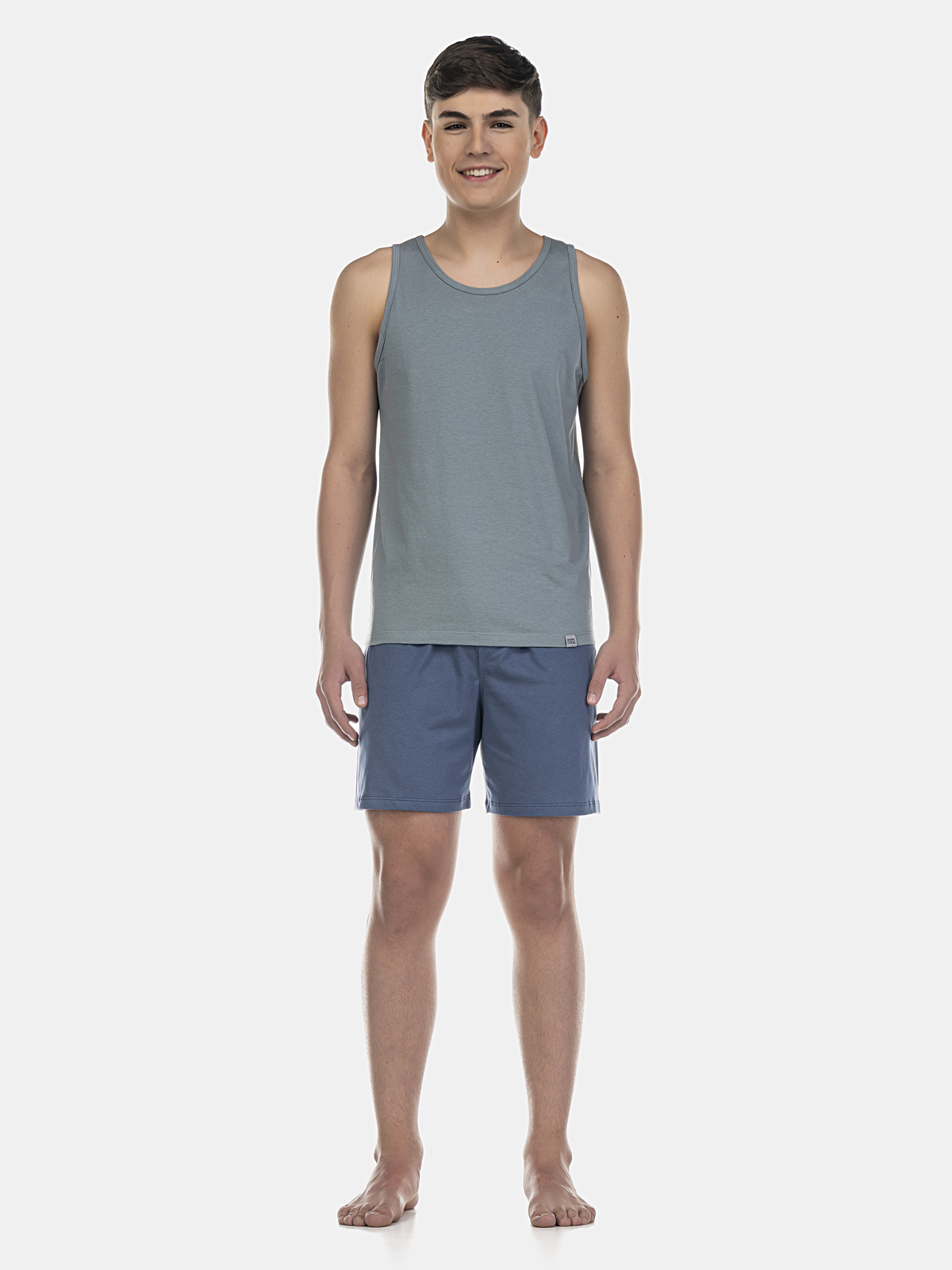 Conjunto blusa regata com short