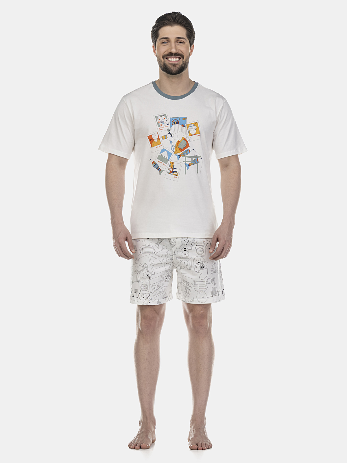Conjunto camiseta manga curta com short