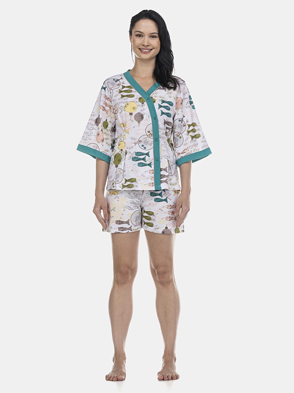 Conjunto camisete manga curta e short