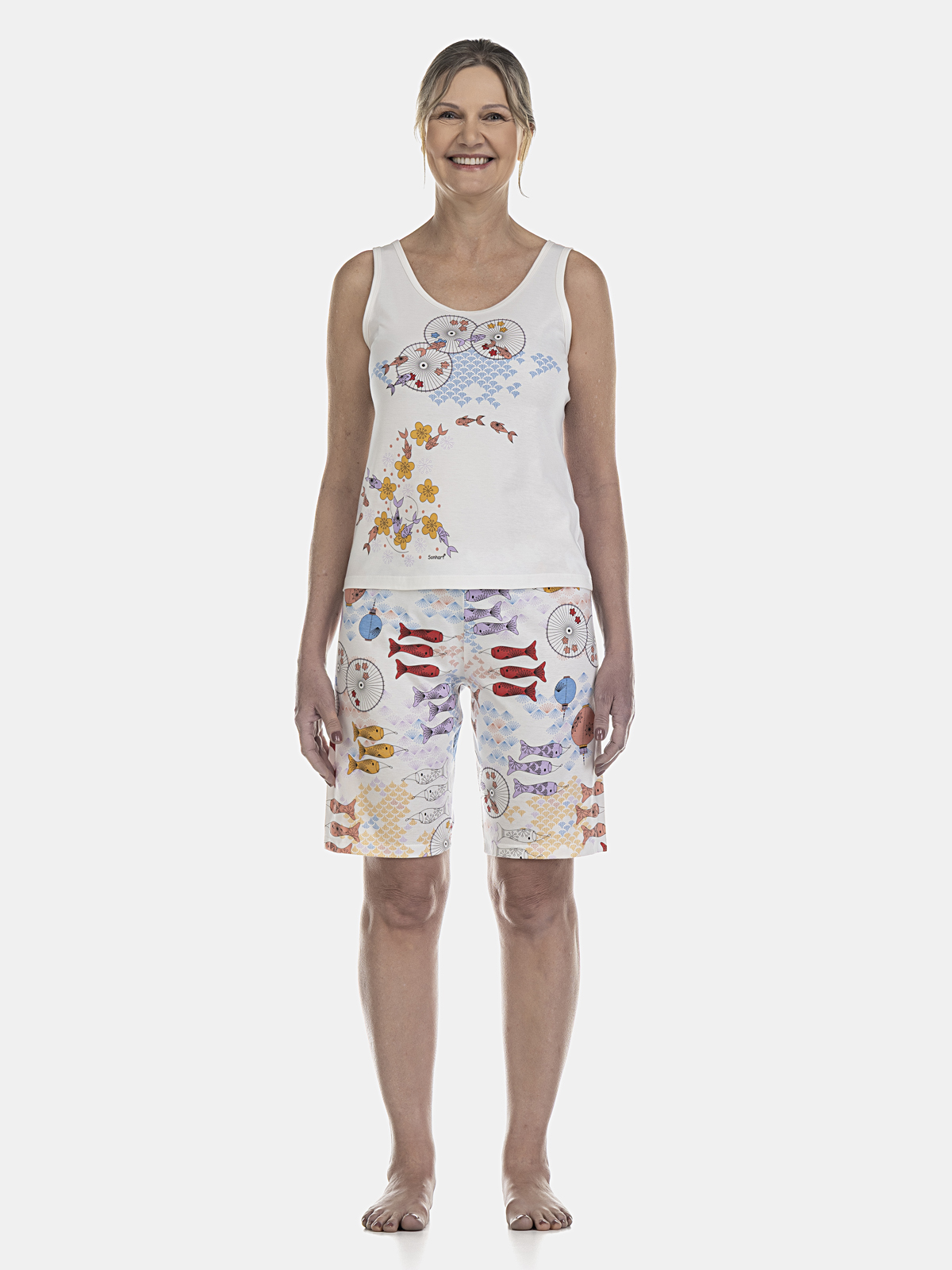 Conjunto regata e bermuda