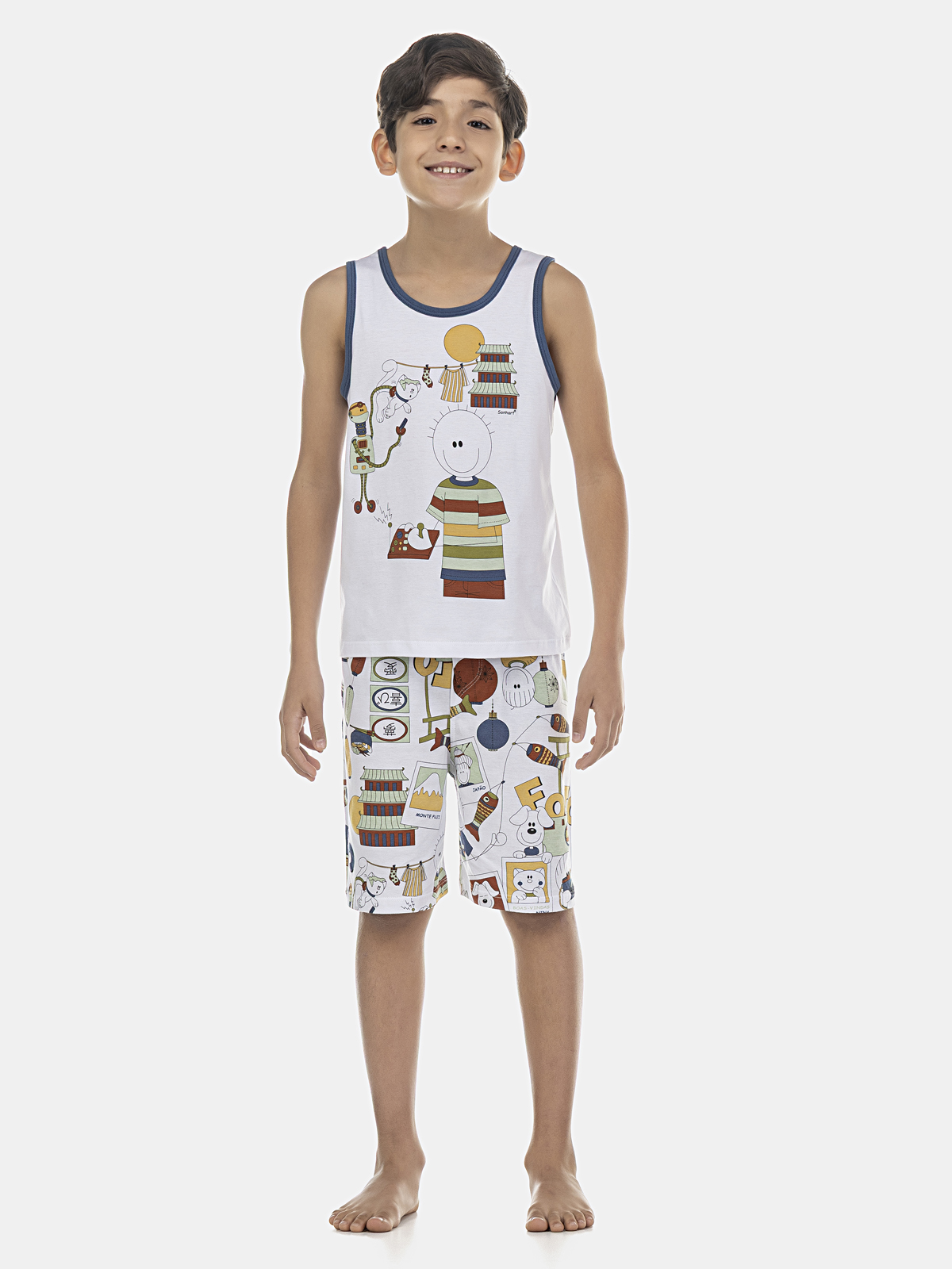 Conjunto regata e short