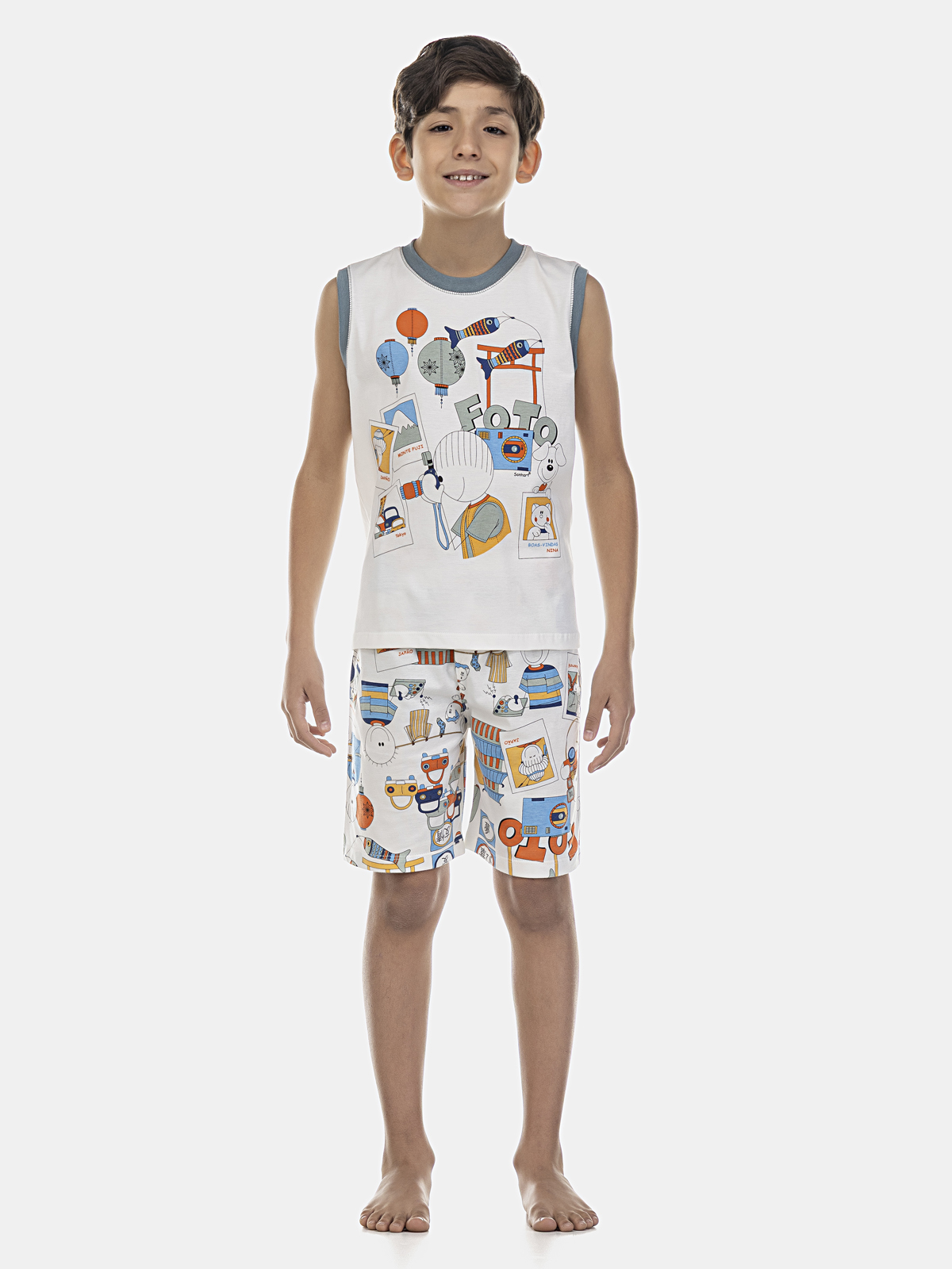 Conjunto regata machão e short