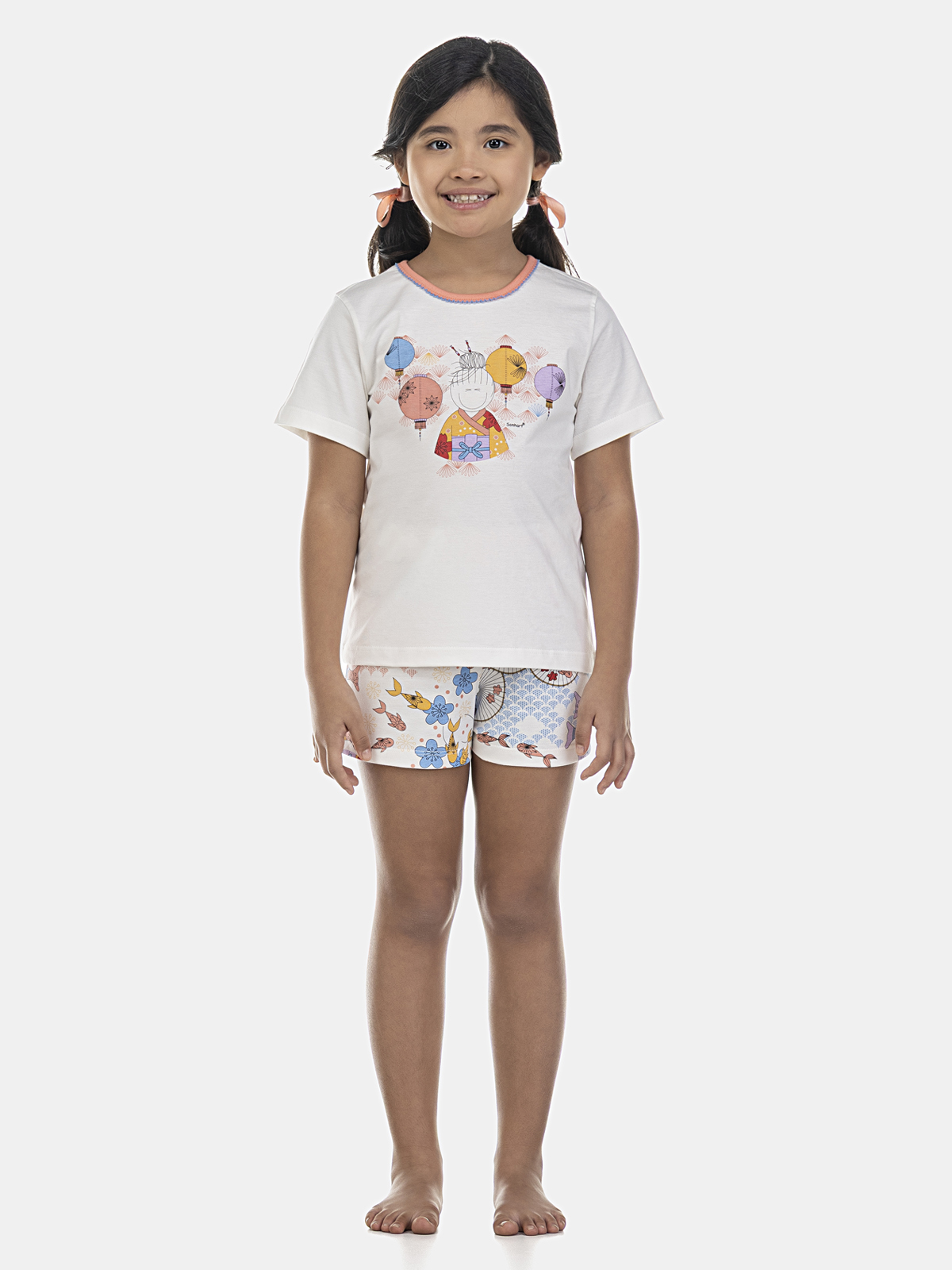 Conjunto camisete manga curta com short