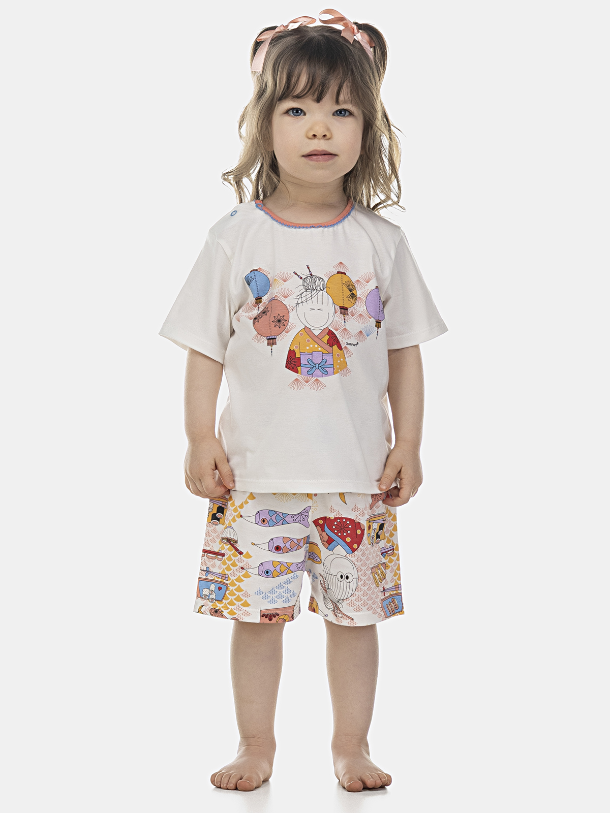 Conjunto camisete manga curta e short