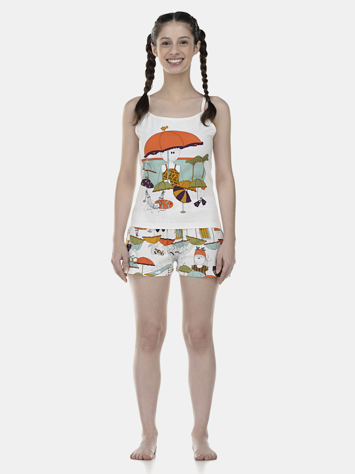 Conjunto Blusa Alça e Short 