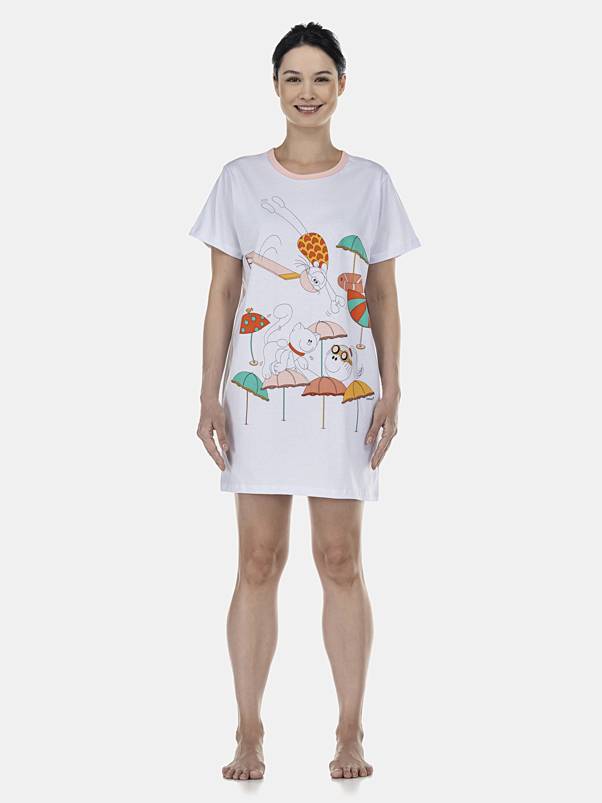 Camisão Manga Curta