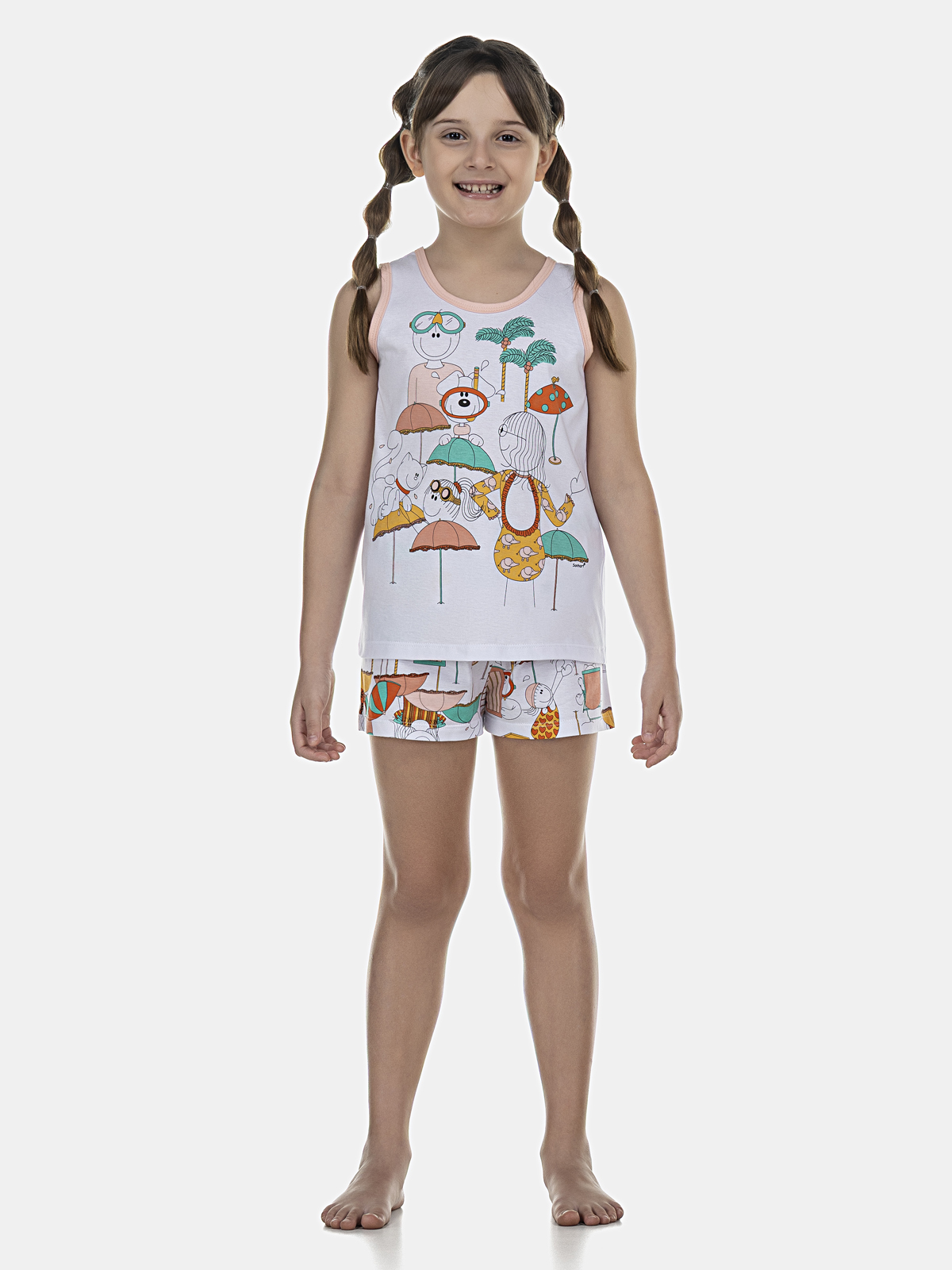 Conjunto Blusa Regata e Short 