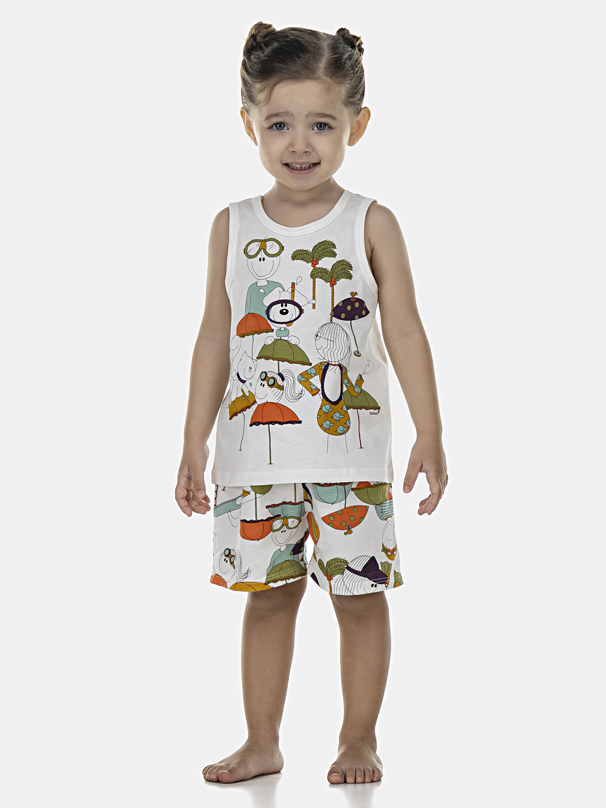 Conjunto Blusa Regata e Short 