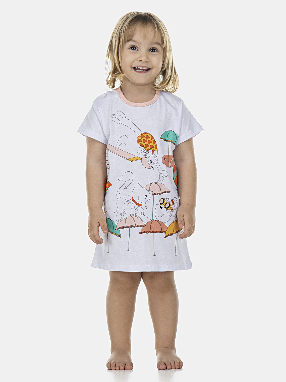 Camisão Manga Curta