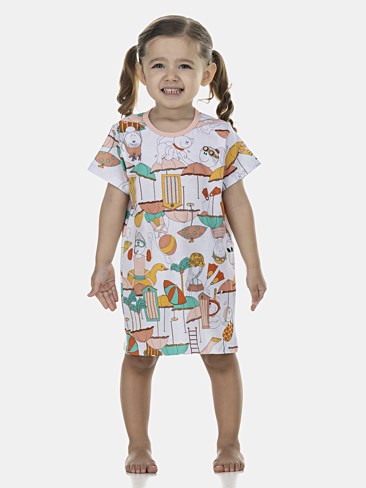 Camisão Manga Curta