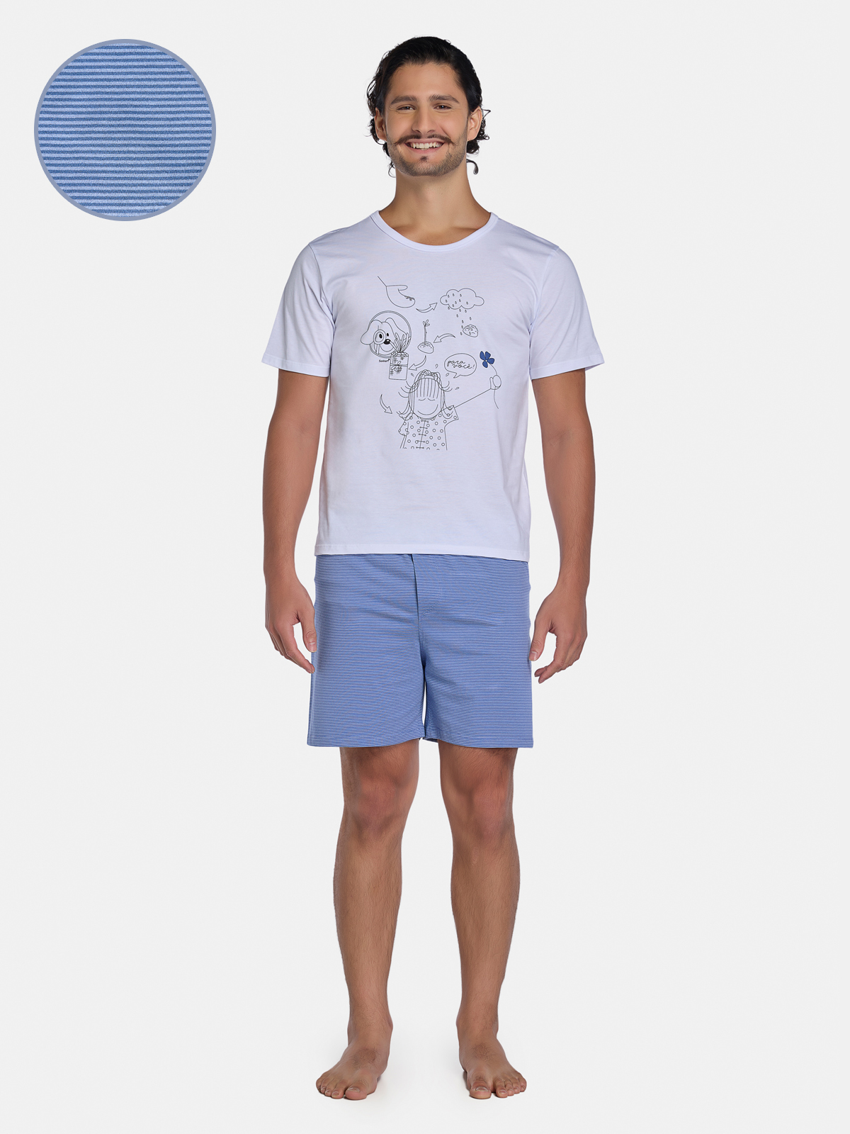 Pijama Camiseta e Short