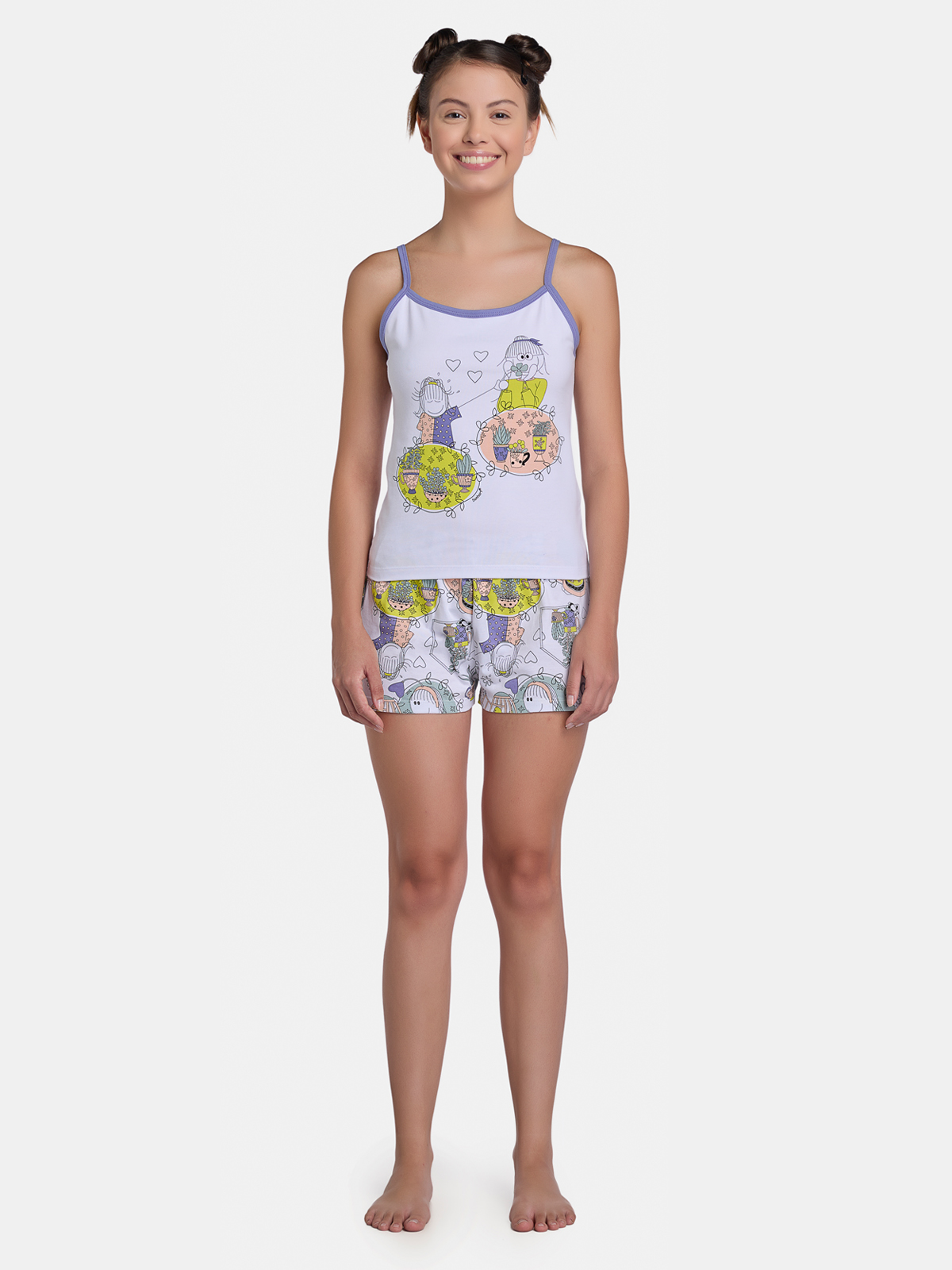Pijama Alça e Short
