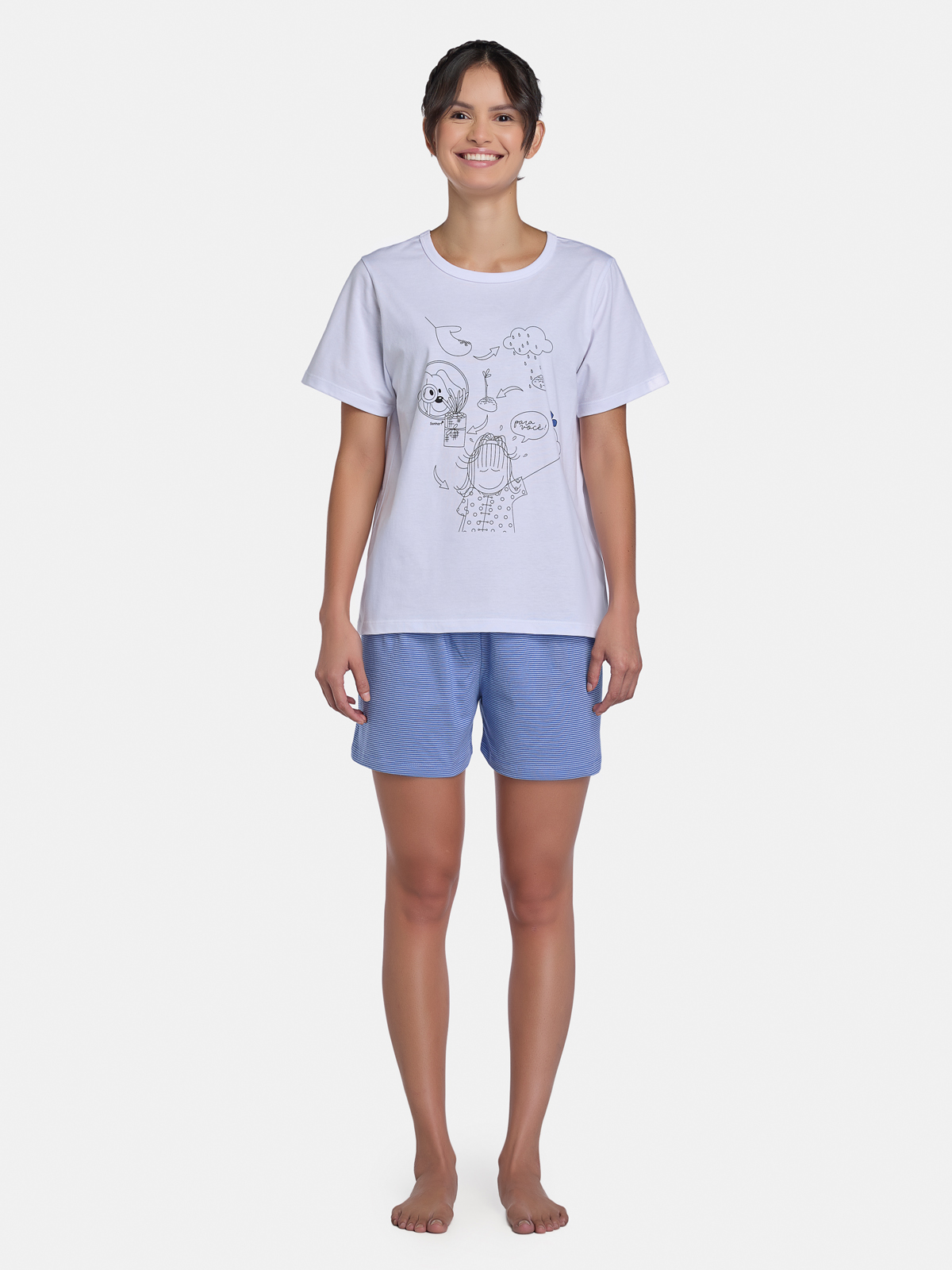 Pijama Camisete e Short