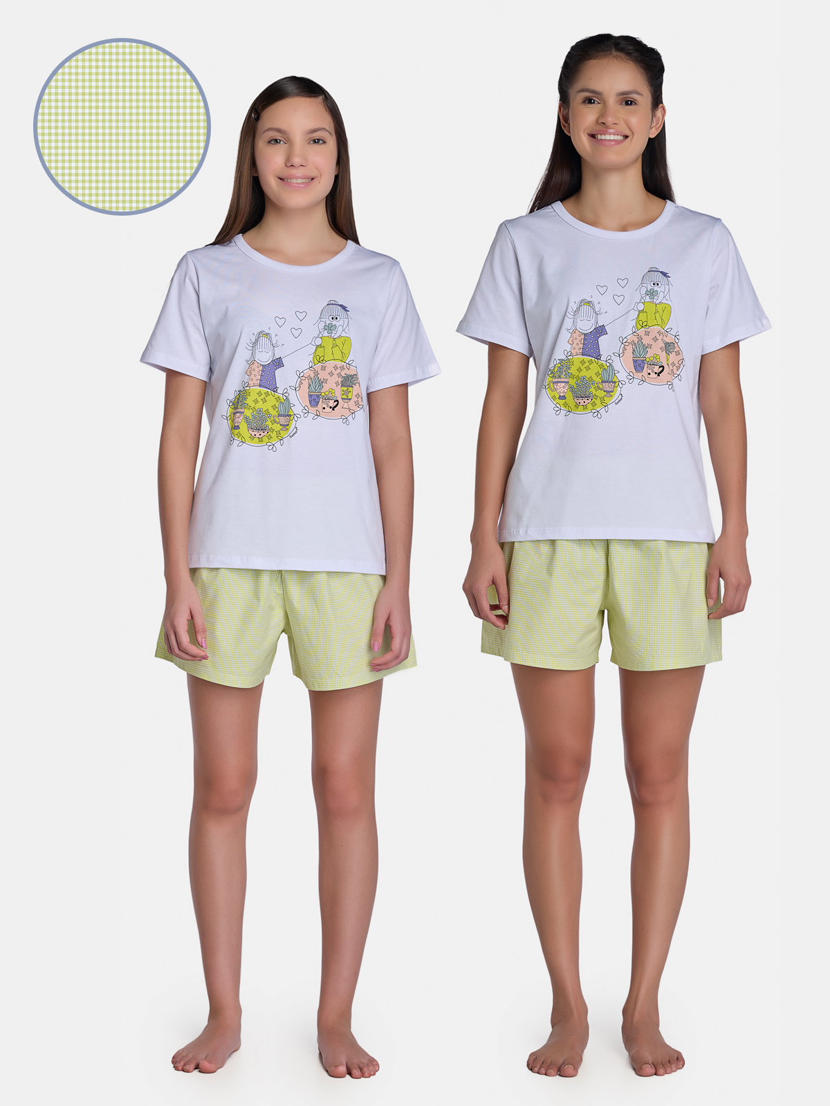 Pijama Camisete e Short