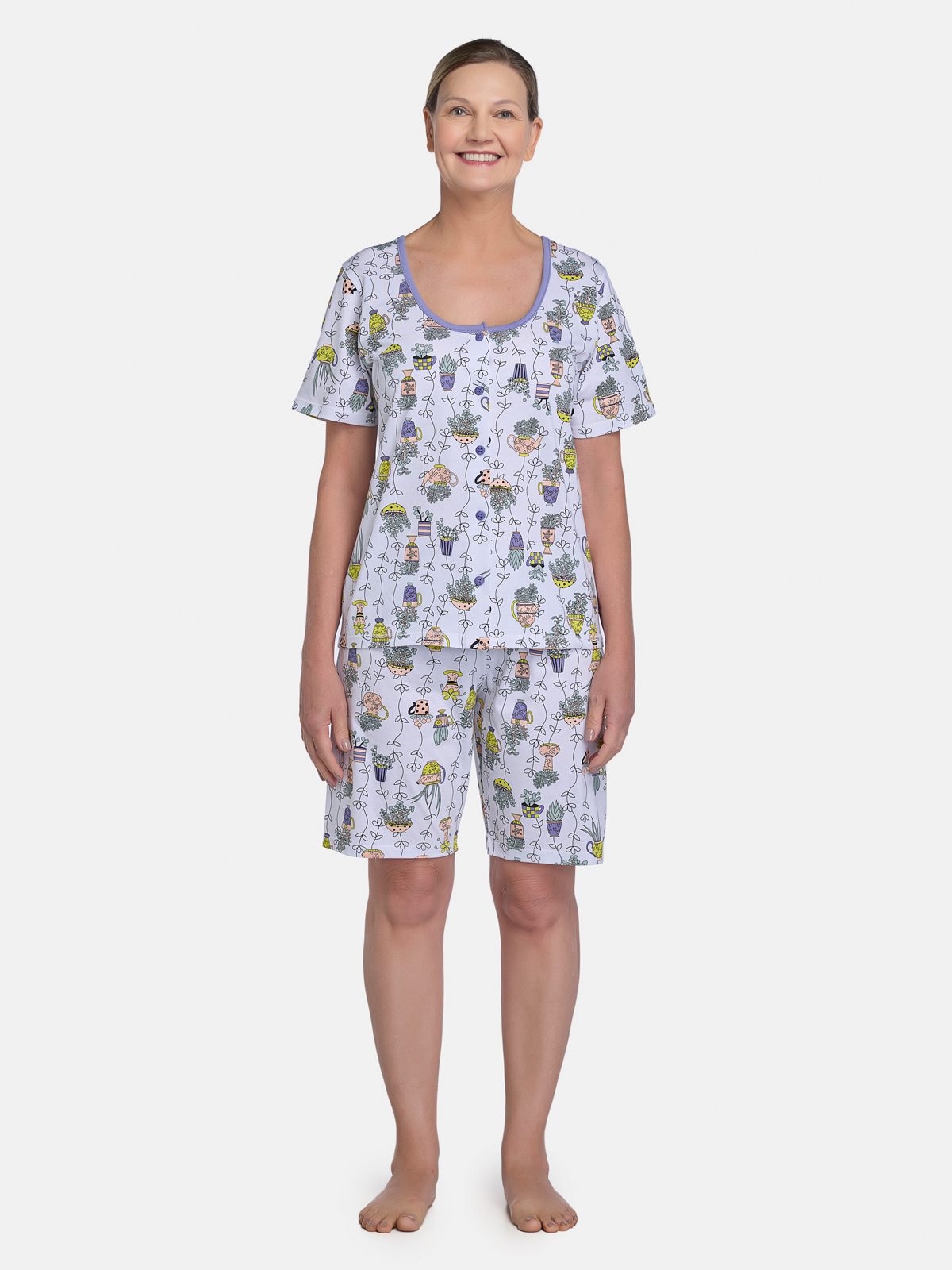 Pijama Camisete e Bermuda