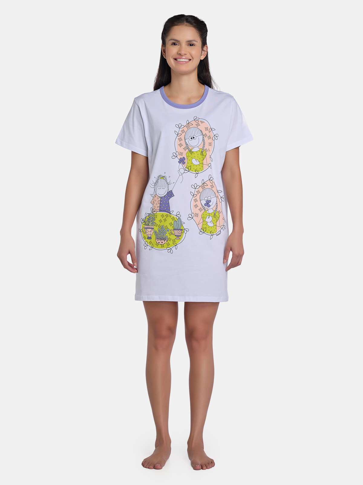 Camisão Manga Curta