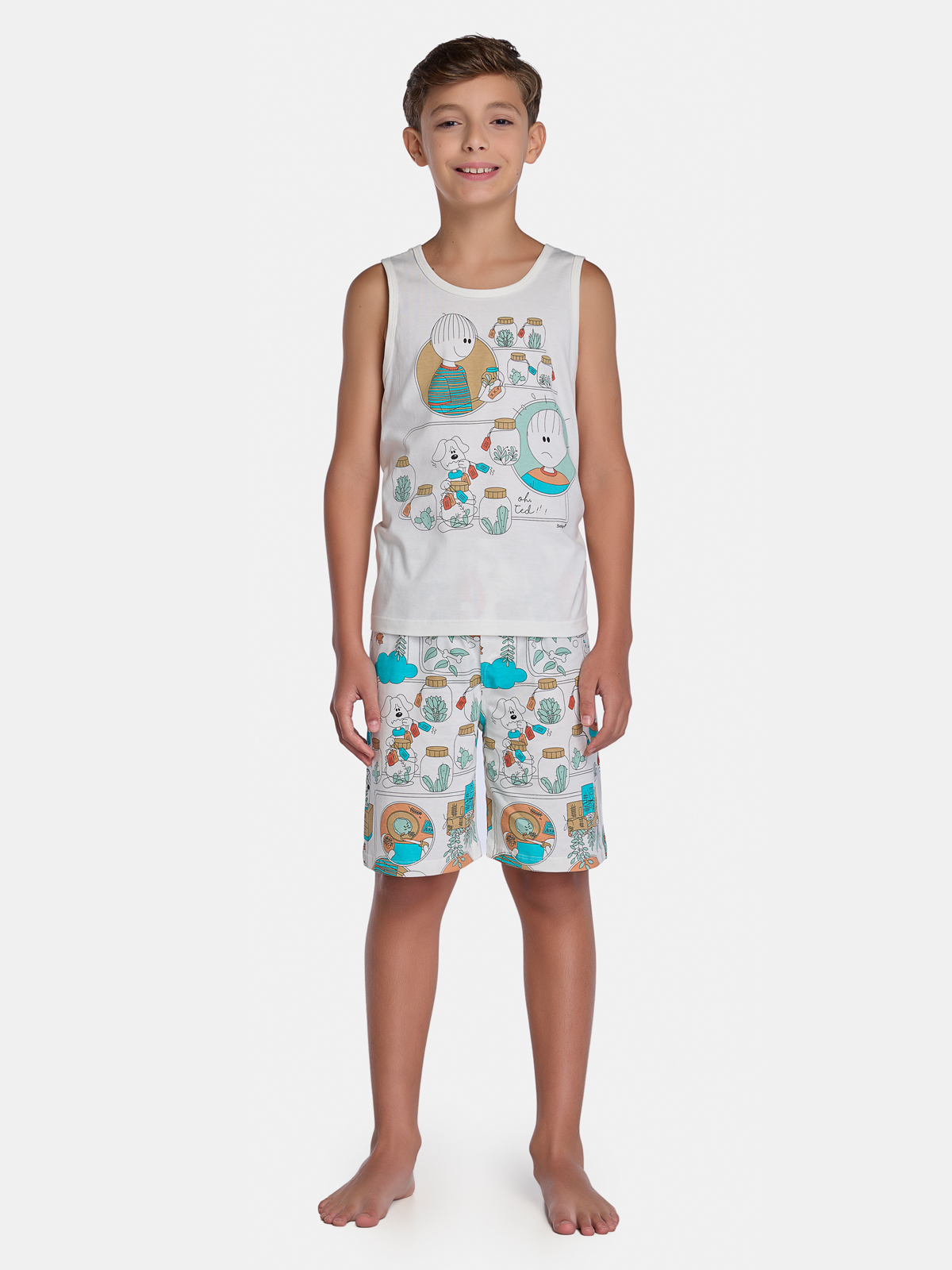 Pijama Regata e Bermuda