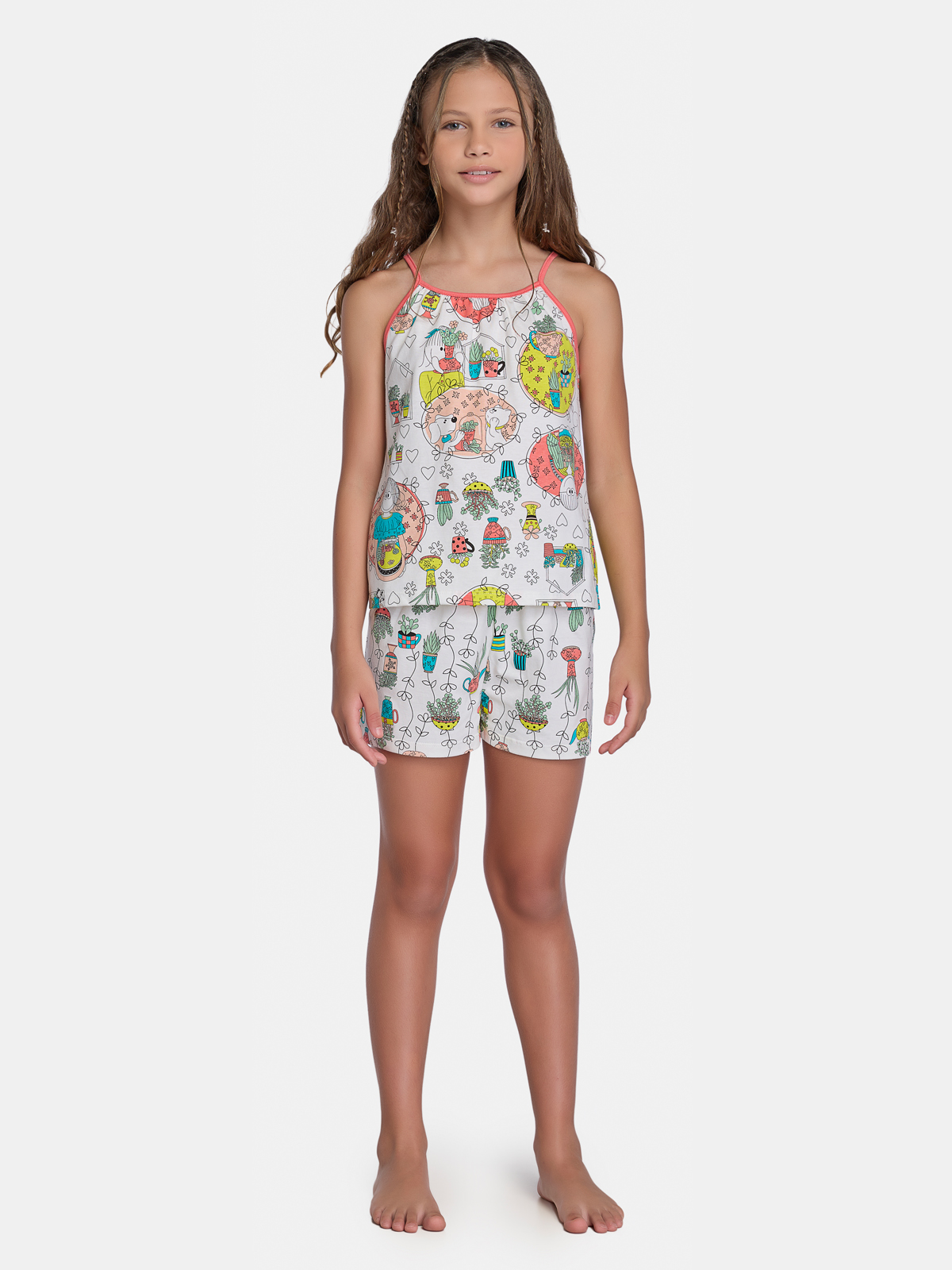 Pijama Alça e Short