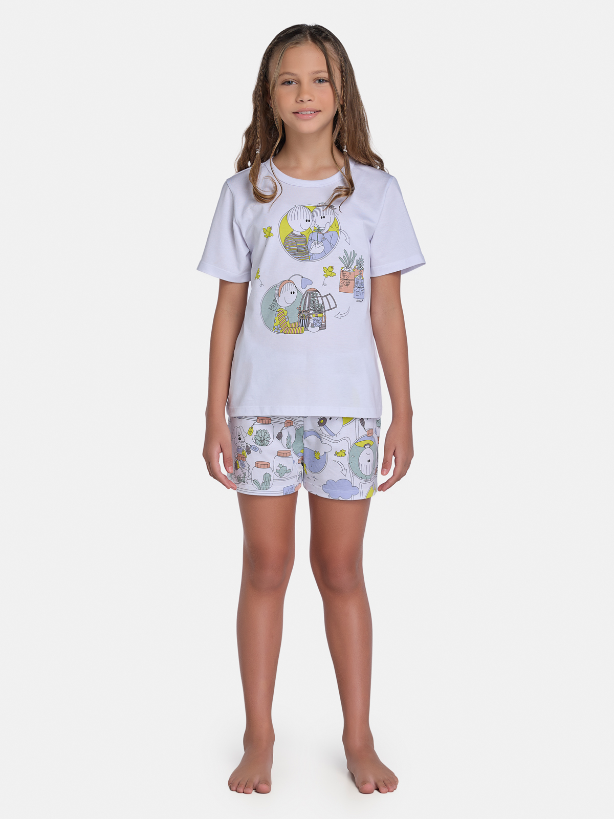 Pijama Camisete e Short