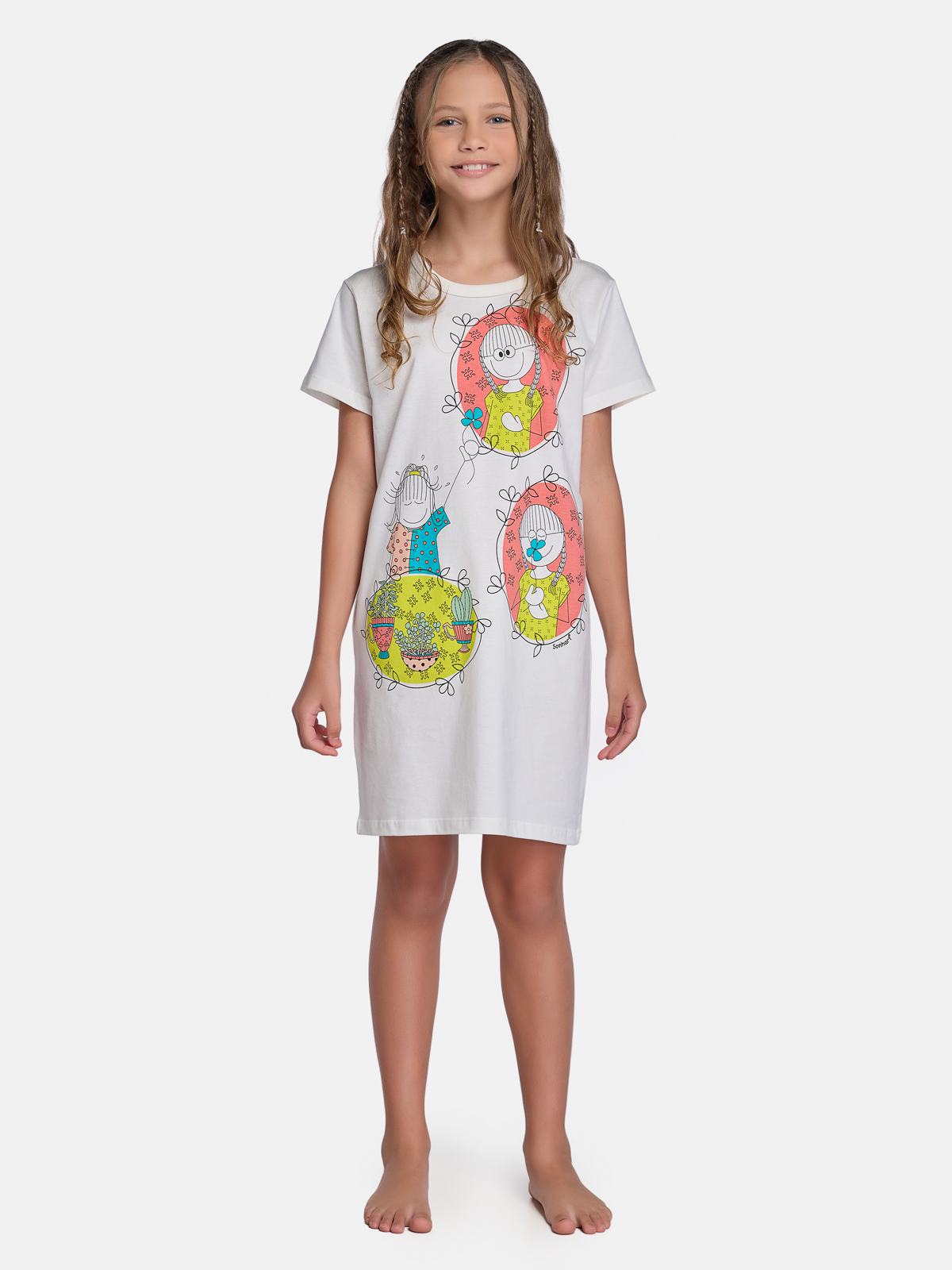 Camisão Manga Curta