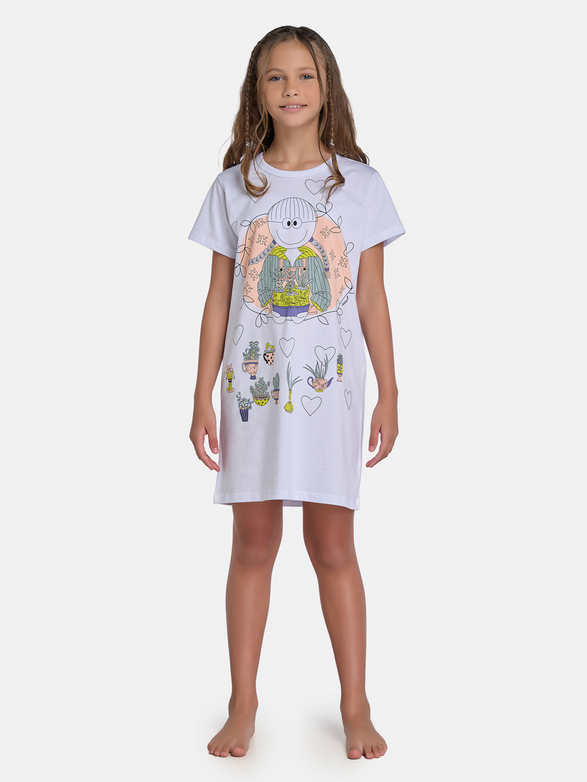 Camisão Manga Curta
