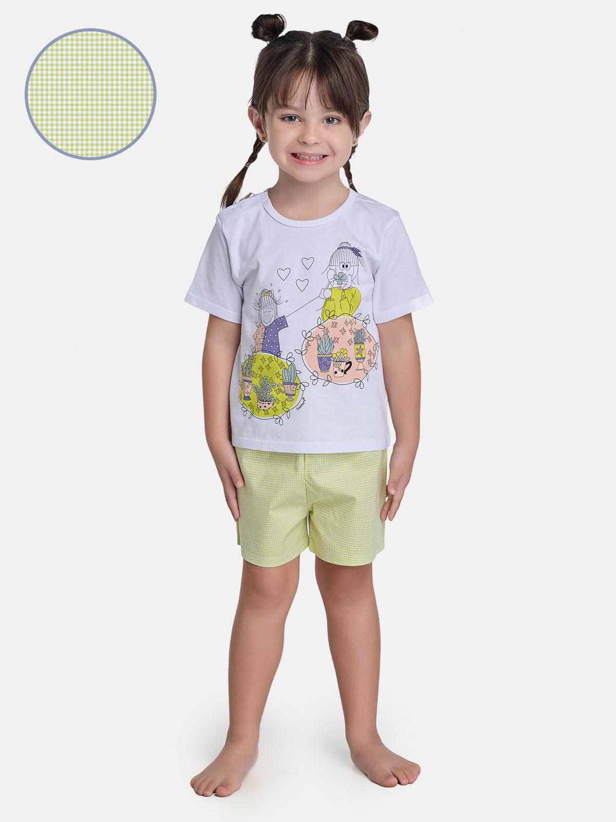 Pijama Camisete e Short