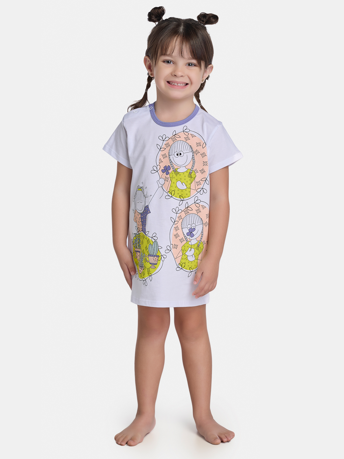 Camisão Manga Curta