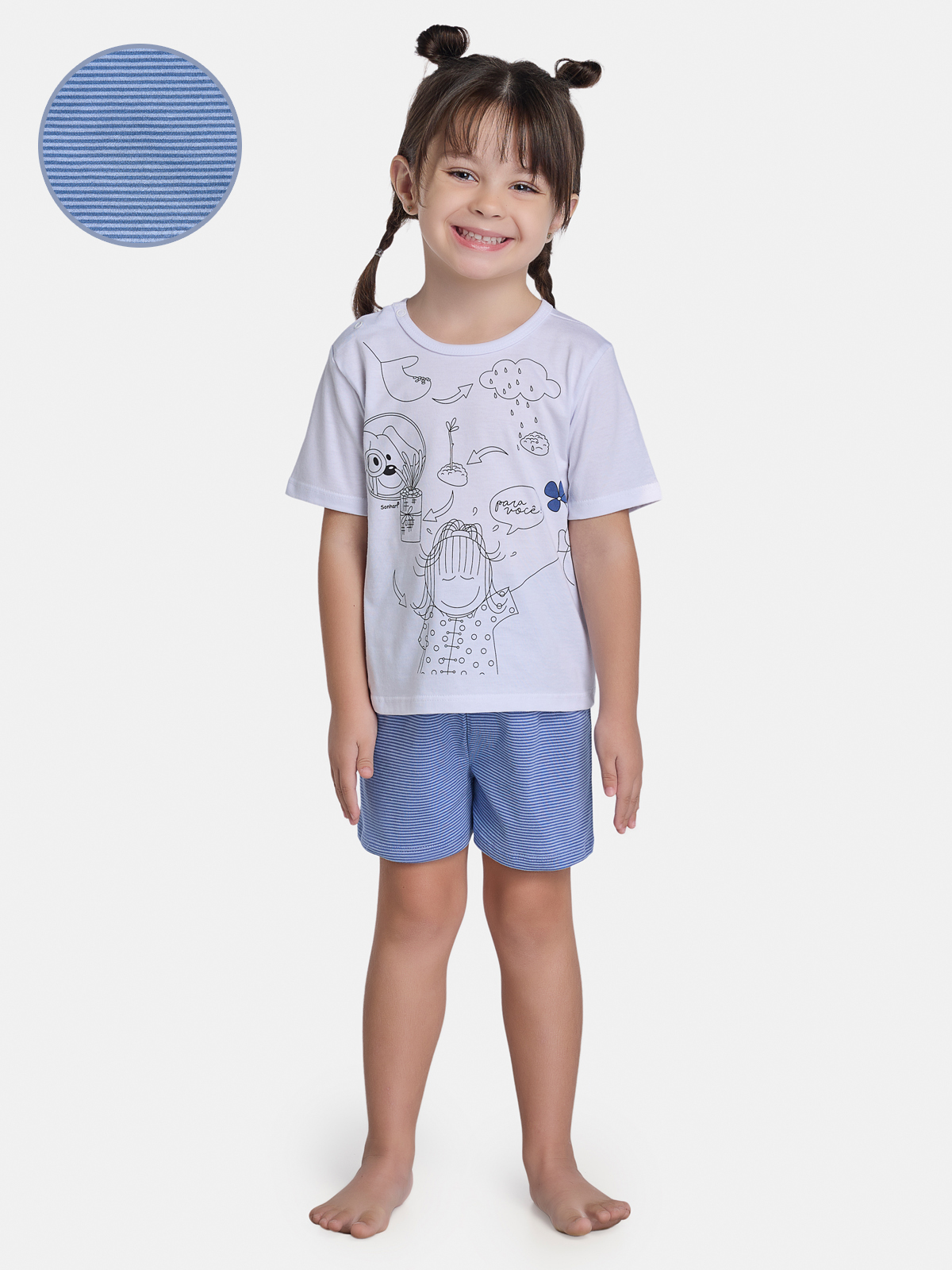 Pijama Camisete e Short