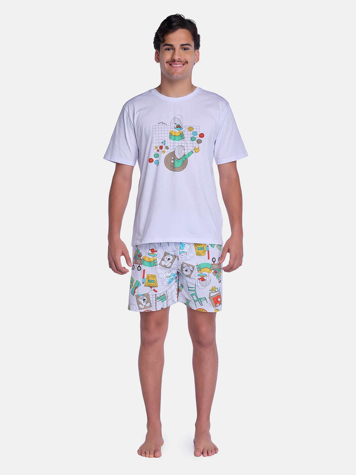 Pijama Camiseta e Short