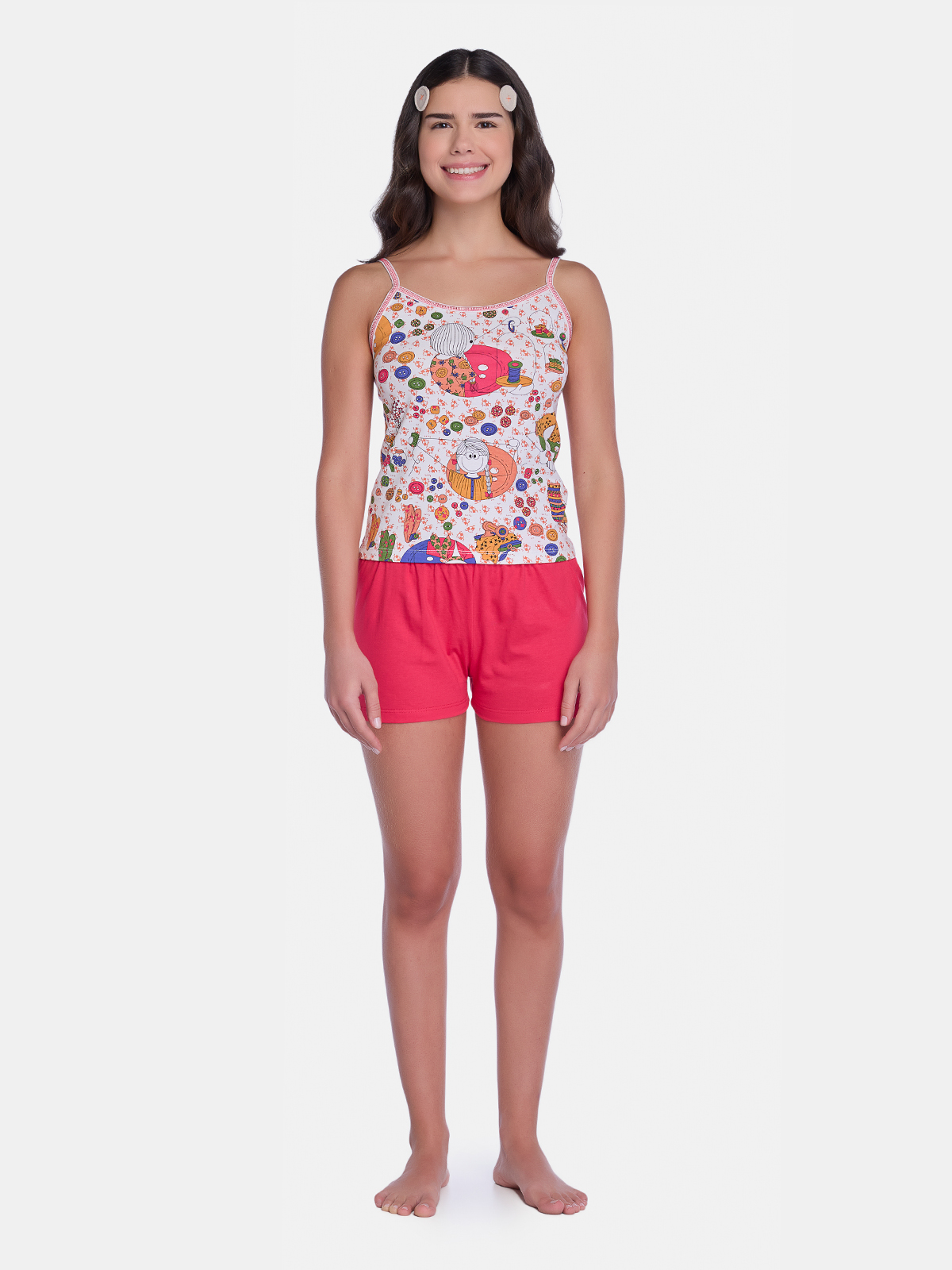 Pijama Alça e Short